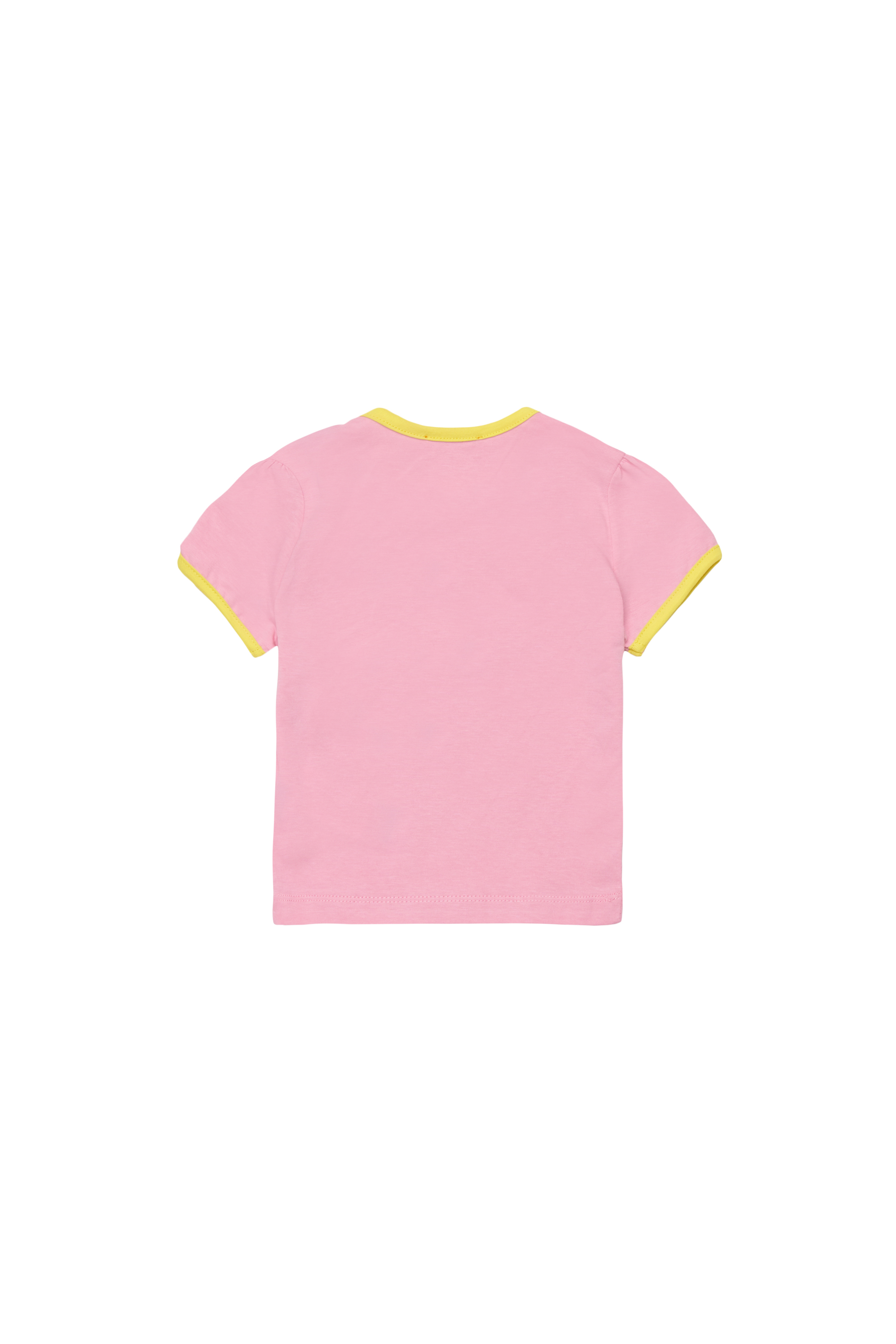 Diesel - TELAB, Damen Ring-T-Shirt mit Stickerei in Rosa - 2