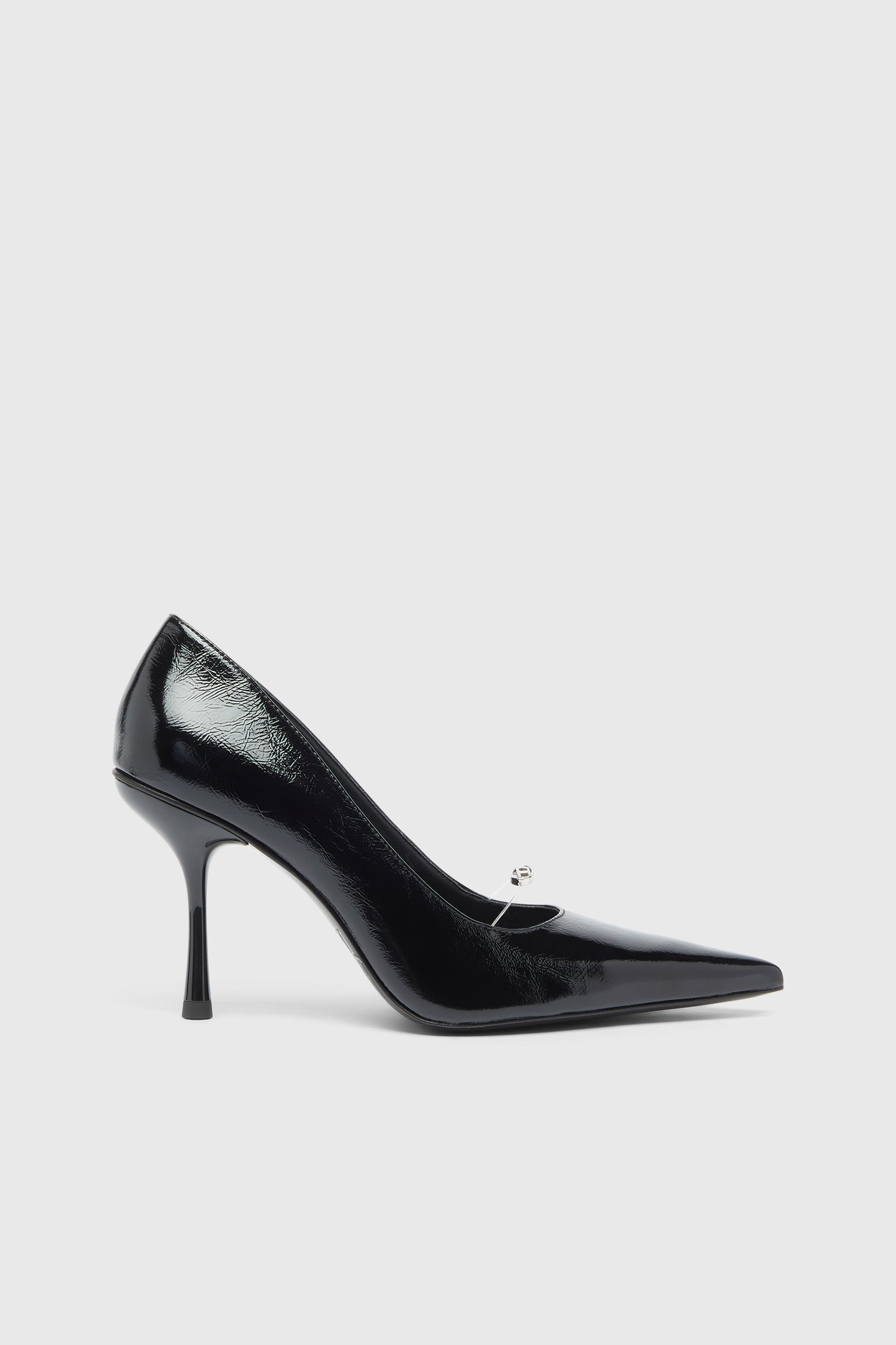 Diesel - D-JEWELS 90 P, Damen D-Jewels - Pumps aus Naplakleder in Schwarz - 1