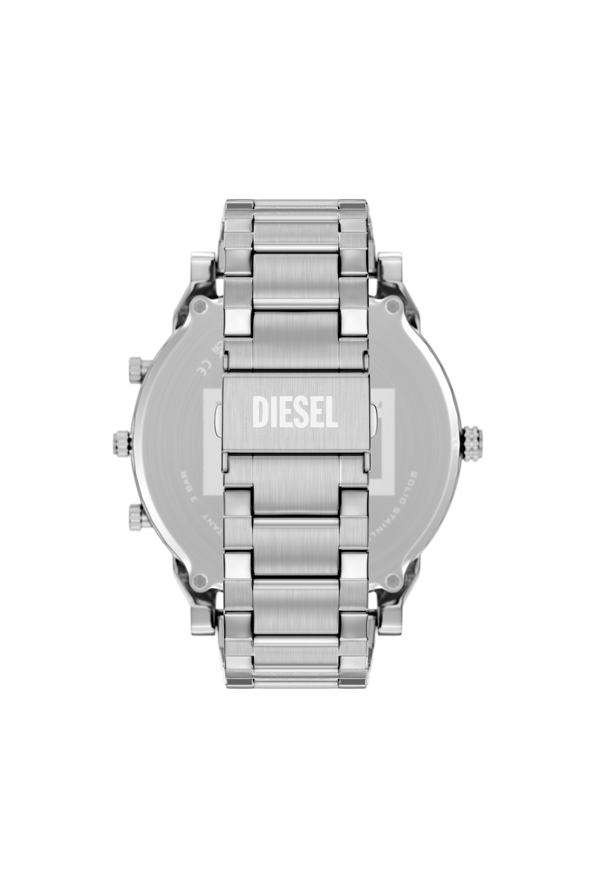 Diesel - DZ7495 WATCH, Herren Mr. Daddy Slim Edelstahluhr in Silber - 2