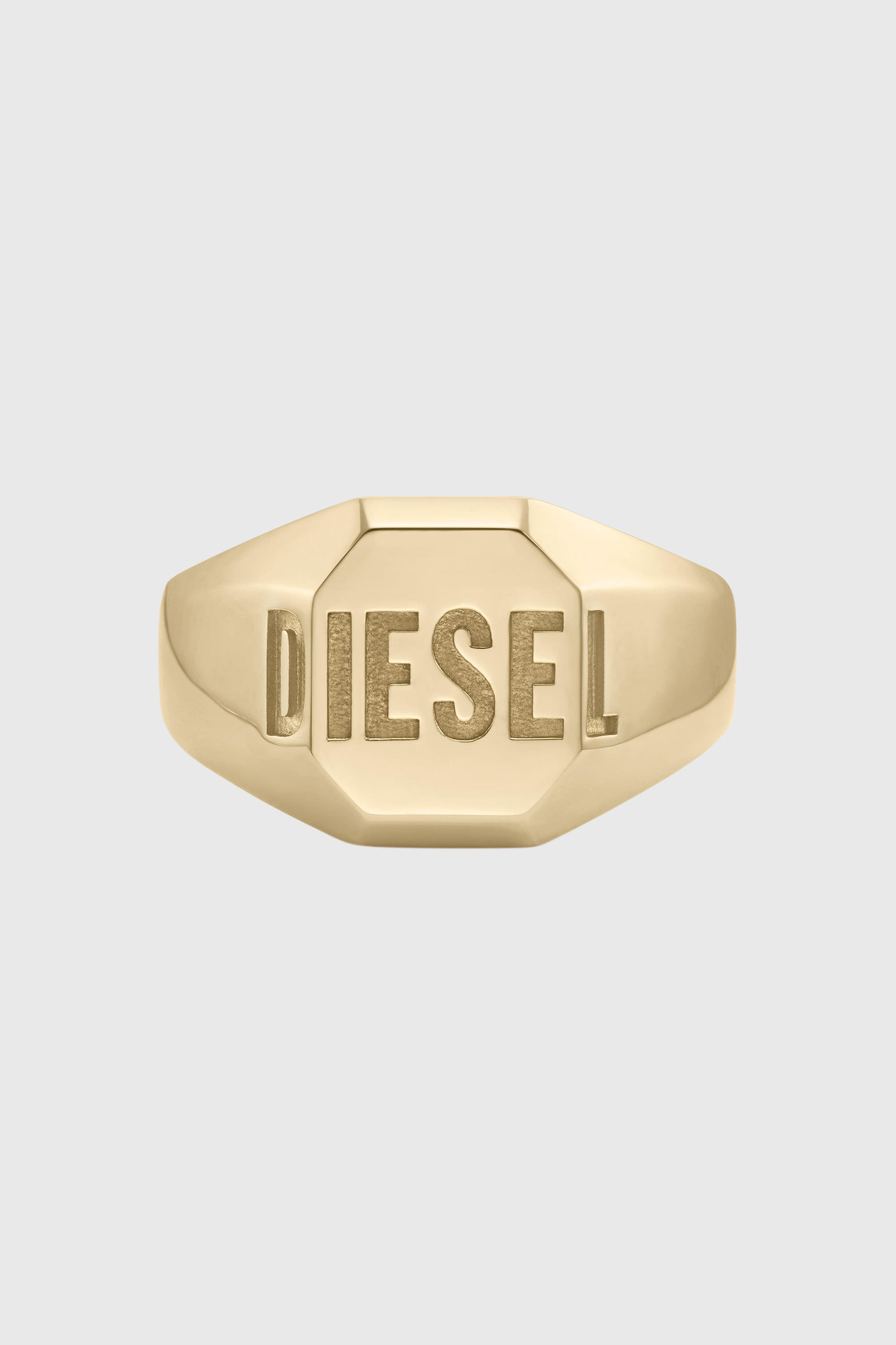 Diesel - DX1742710, Unisex Siegelring in Goldoptik in Gold - 3