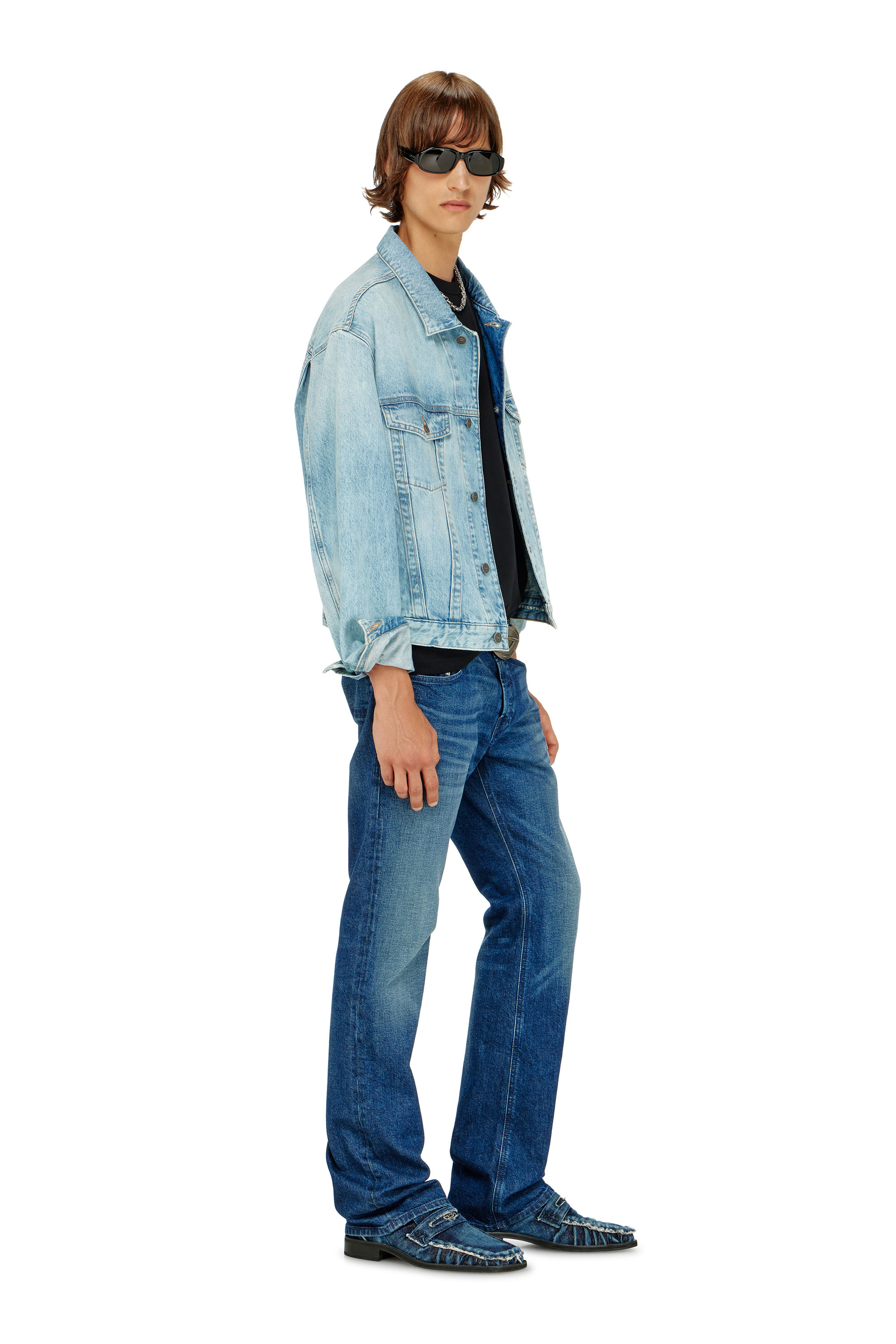 Diesel - Herren Bootcut Jeans 2007 Zatiny 09L51, Dunkelblau - 2