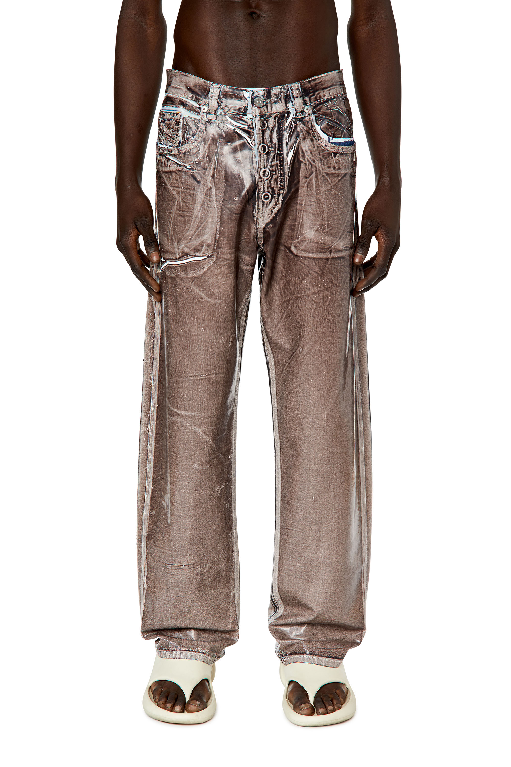 Diesel - 2010 D-Macs 068EI Straight Jeans, Braun - Image 1