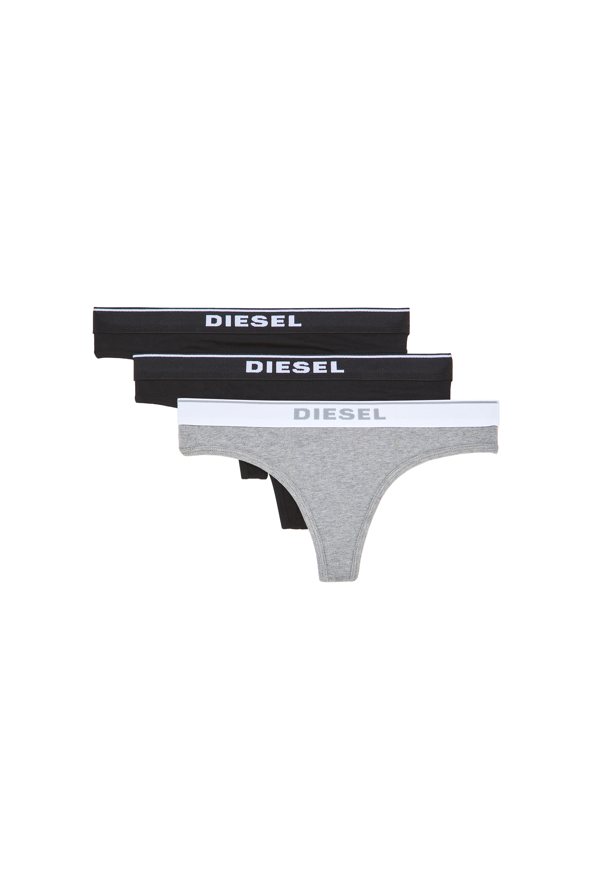 UFST-STARS-THREEPACK, Schwarz/Grau - Strings