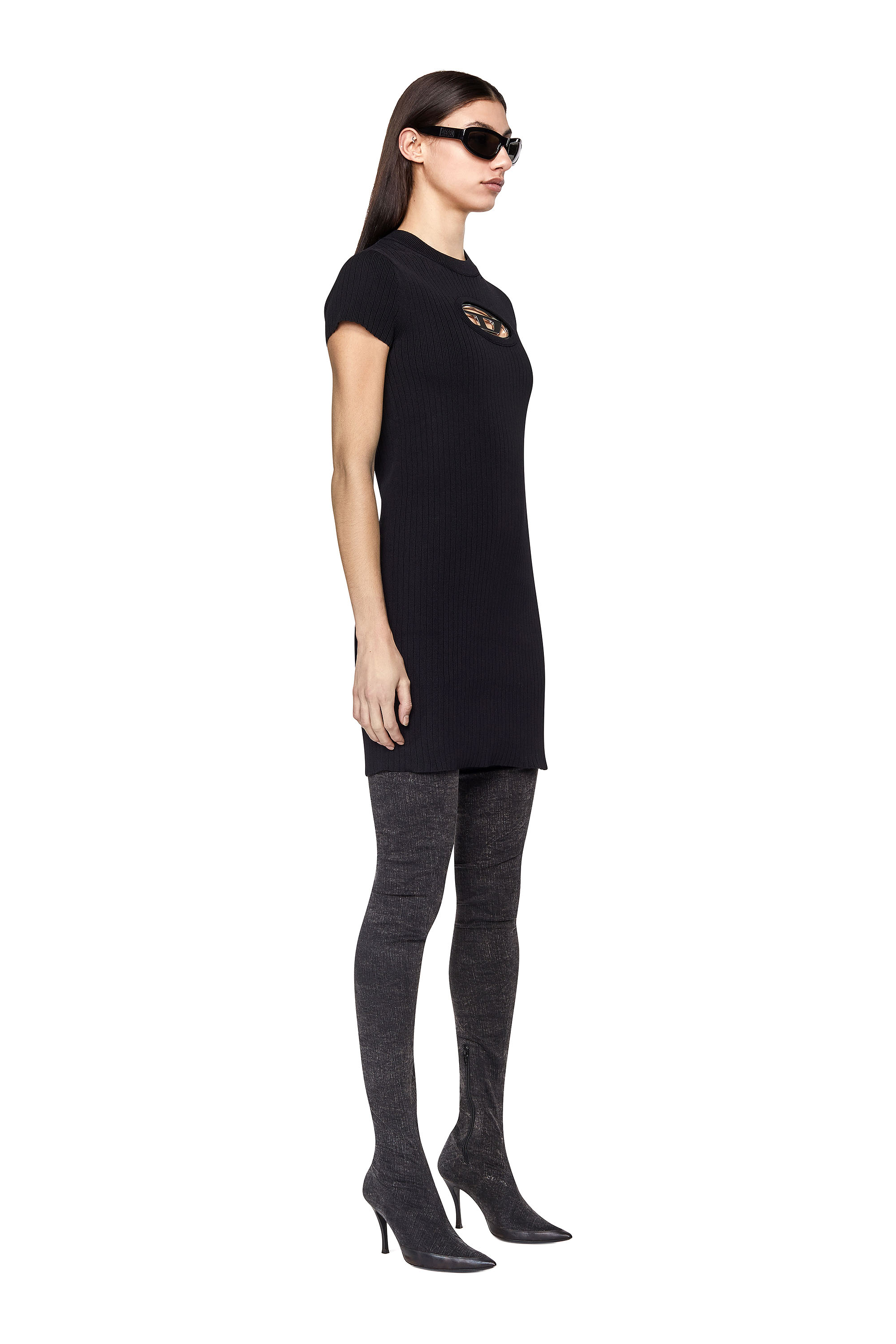 Diesel - M-DESMOINES DRESS, Schwarz - Image 5