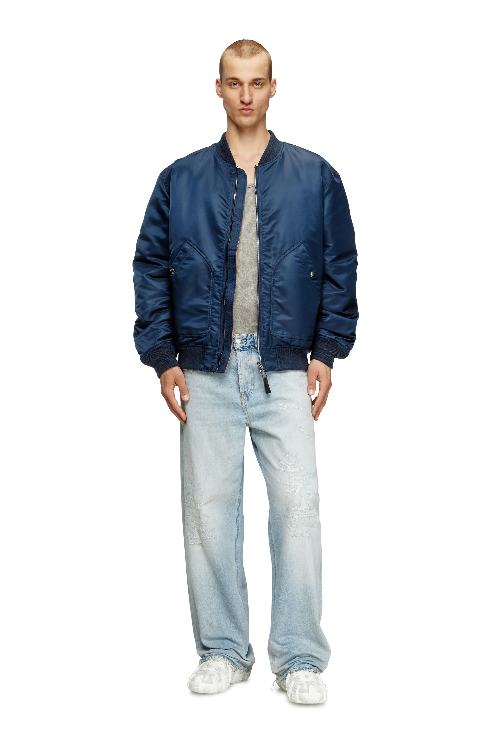Diesel - Herren Relaxed Jeans 2001 D-Macro 09M53, Hellblau - 2