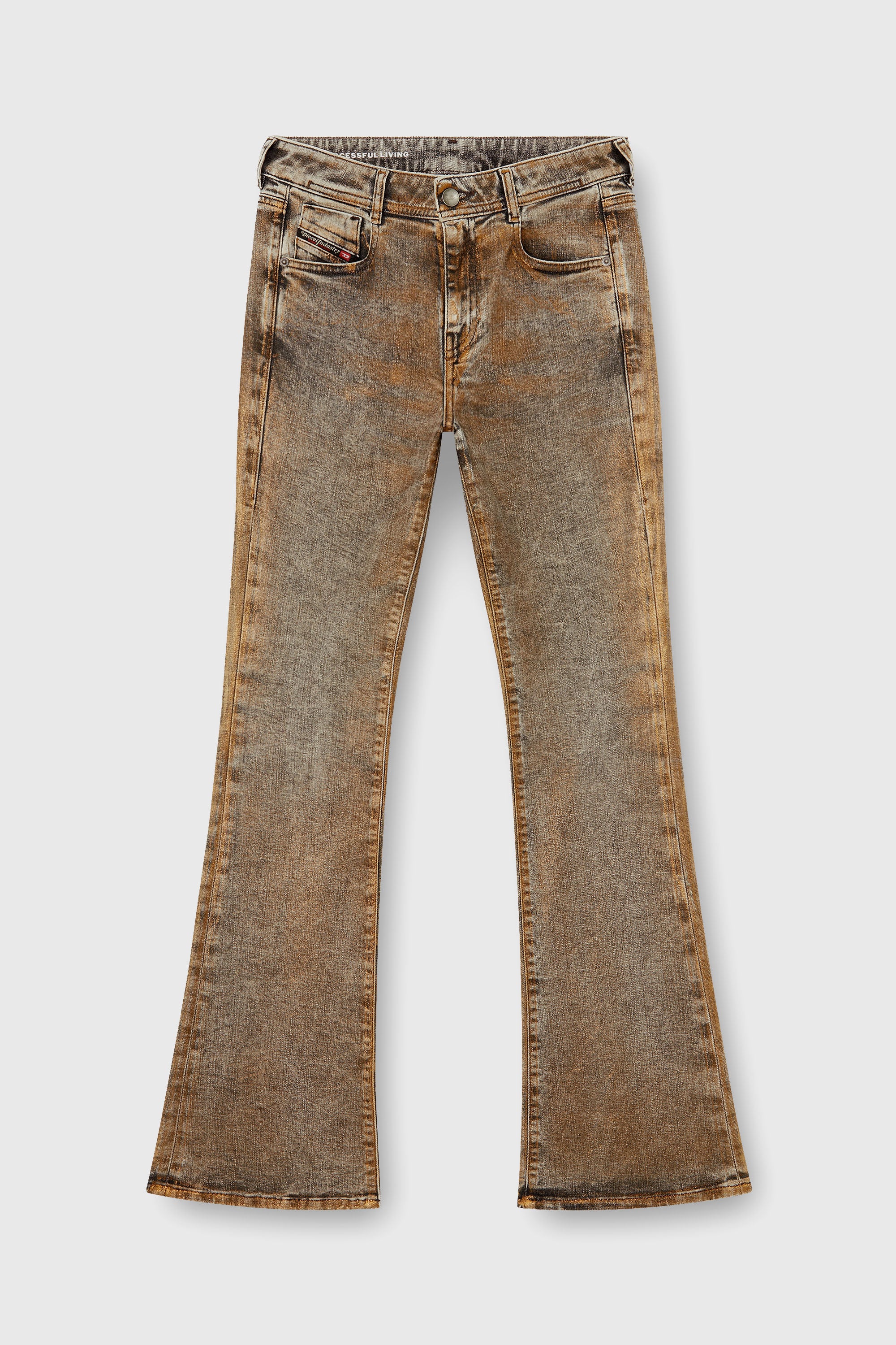Diesel - Damen Bootcut Jeans 1969 D-Ebbey 09Q38, Braun - 2