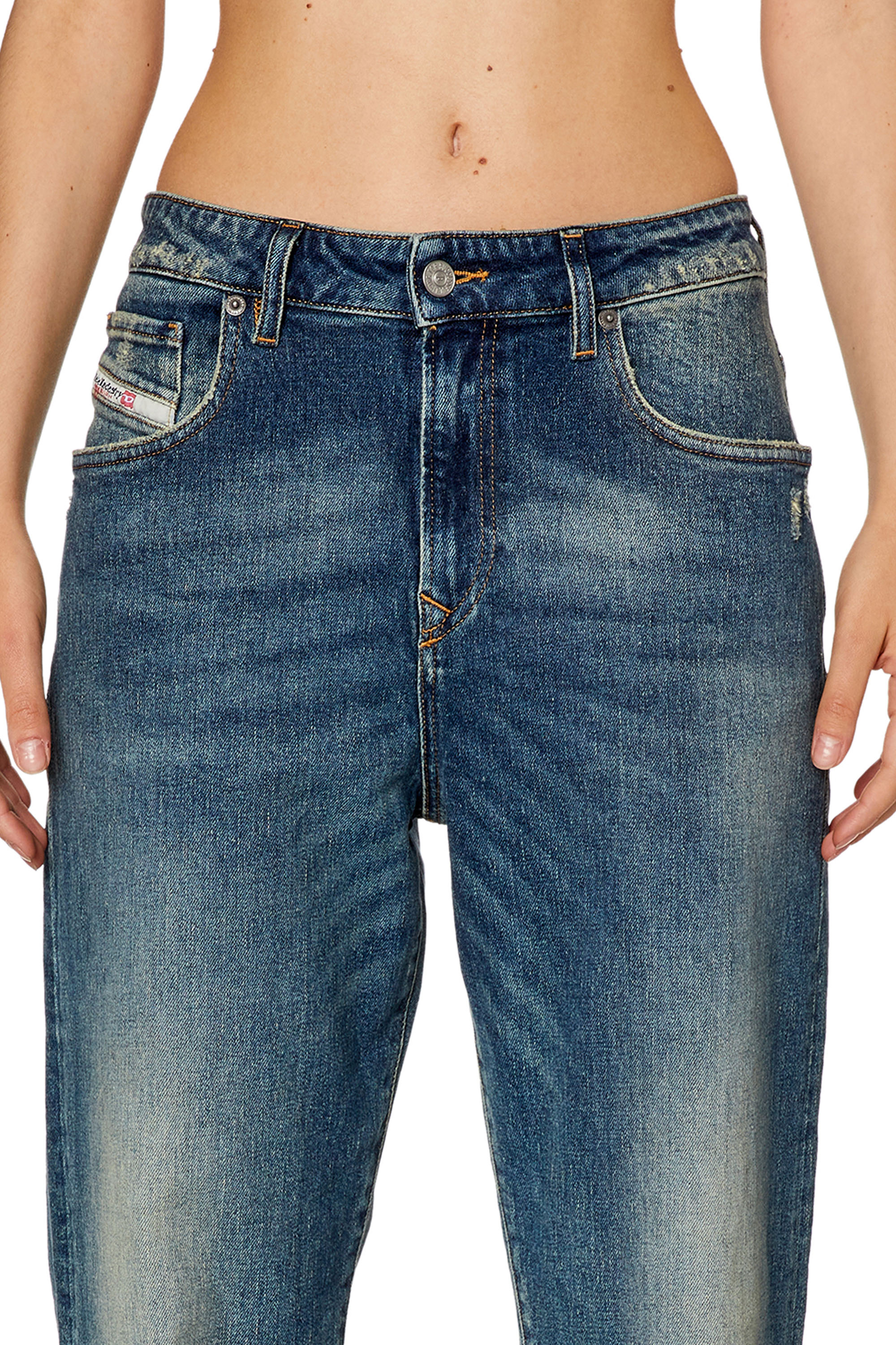 Diesel - Straight Jeans 1999 D-Reggy 007M5, Dunkelblau - Image 3