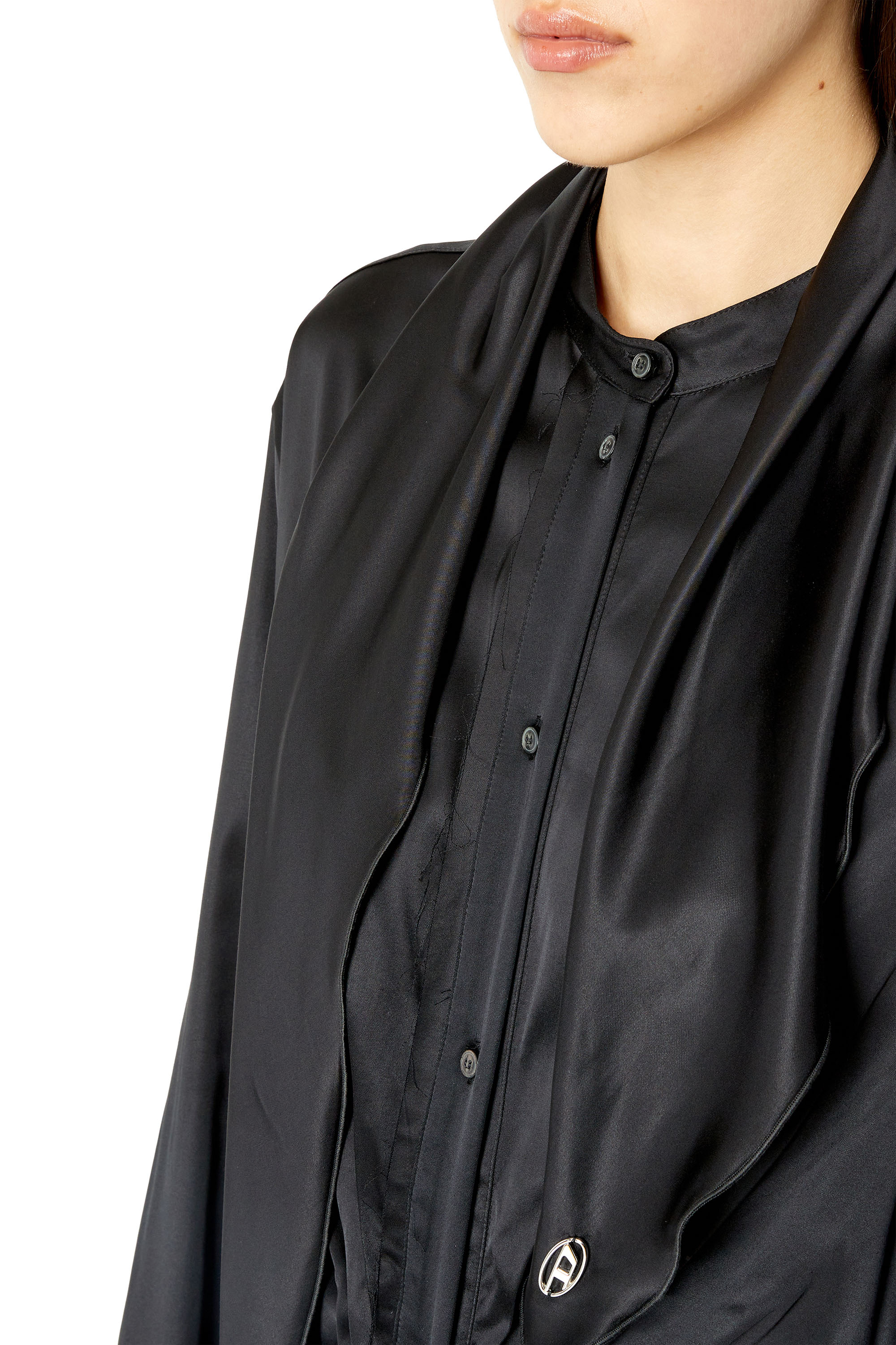 Diesel - D-ENTELA-LONG, Schwarz - Image 4