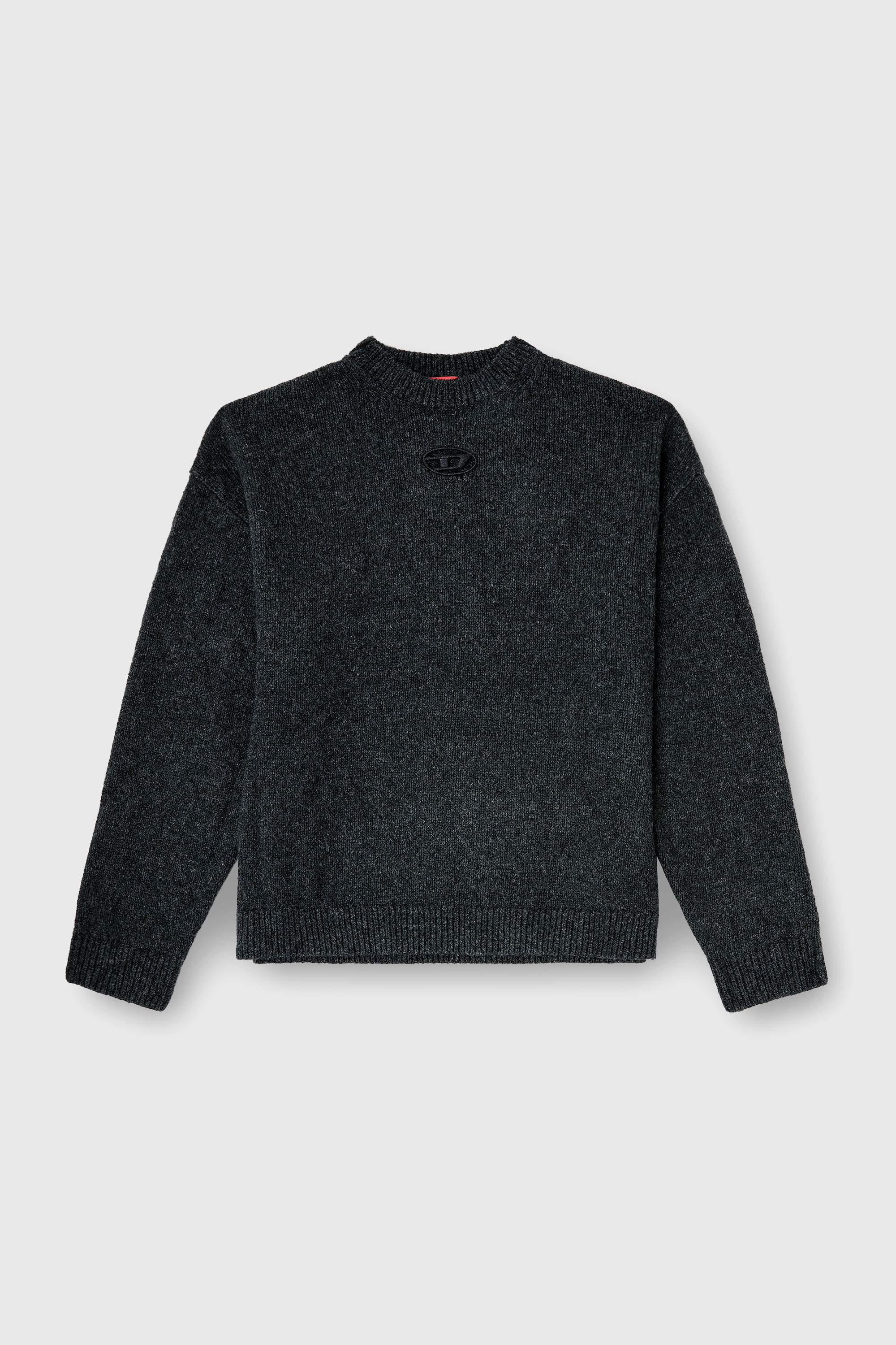 Diesel - K-AREESO, Herren Pullover aus Woll- und Alpakamischung in Schwarz - 2
