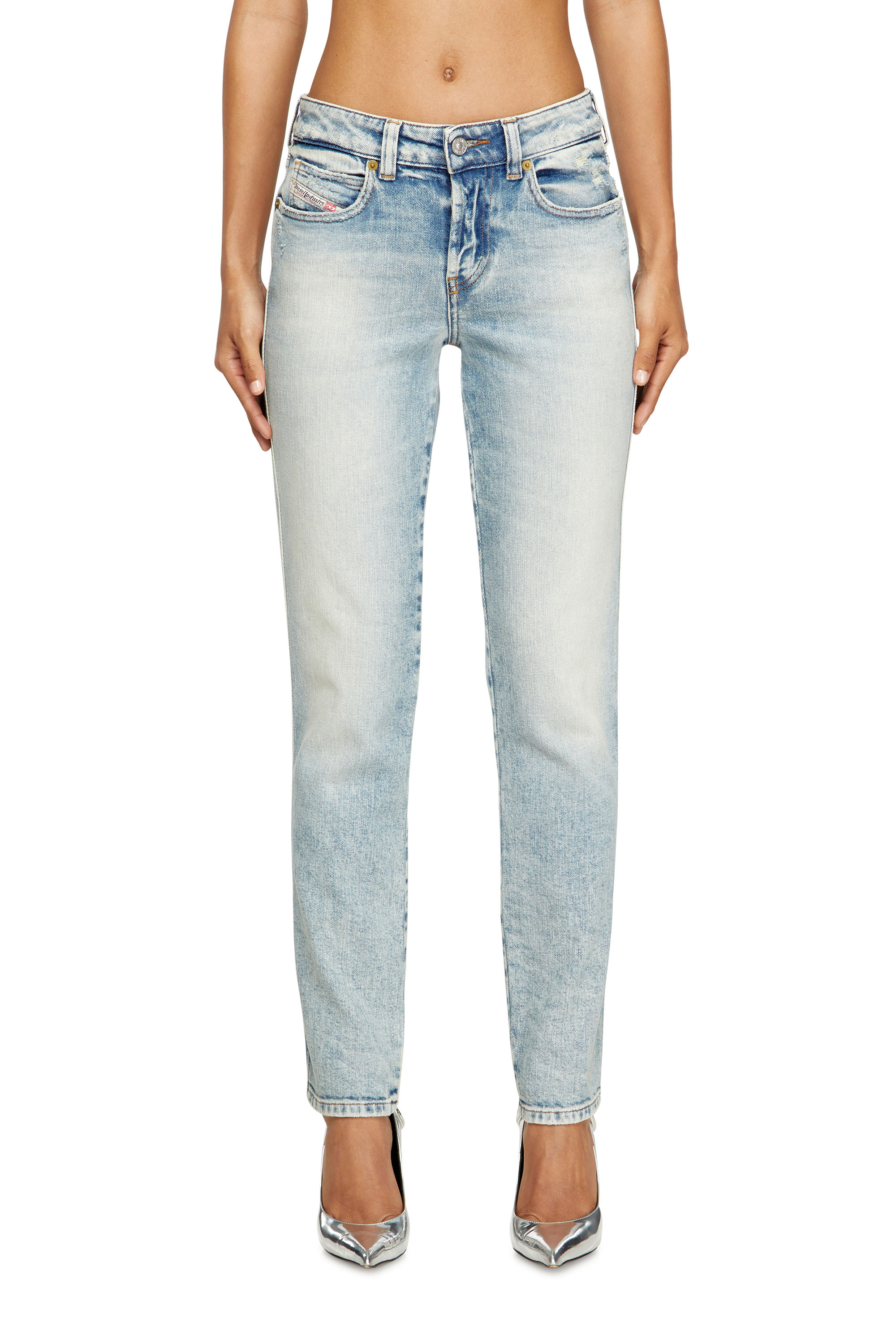 Diesel - Damen Slim Jeans 1992 D-Jiann 09M21, Hellblau - 1