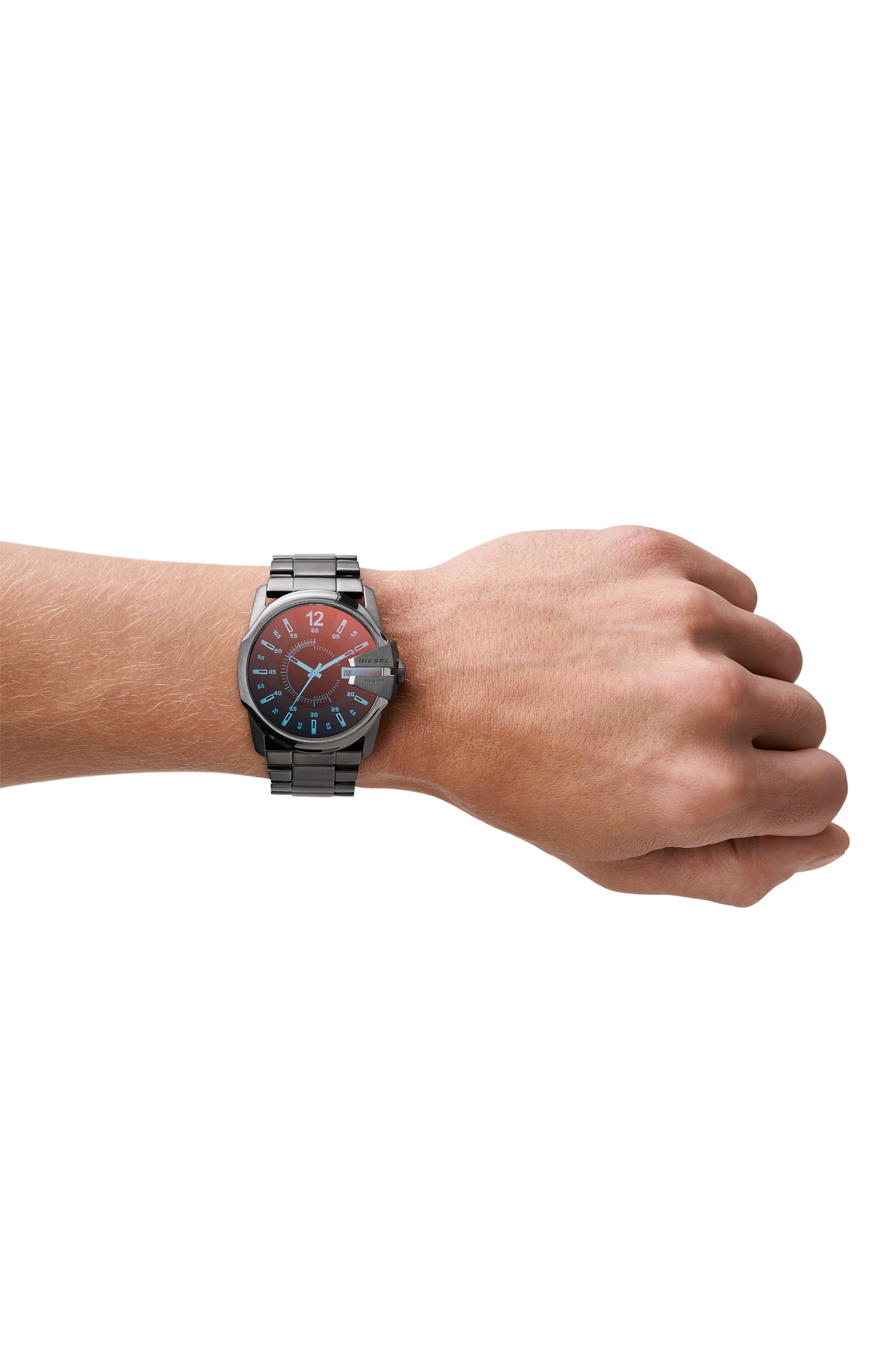 Diesel - DZ1965, Herren Master Chief Armbanduhr Metallgrau in Schwarz - 4