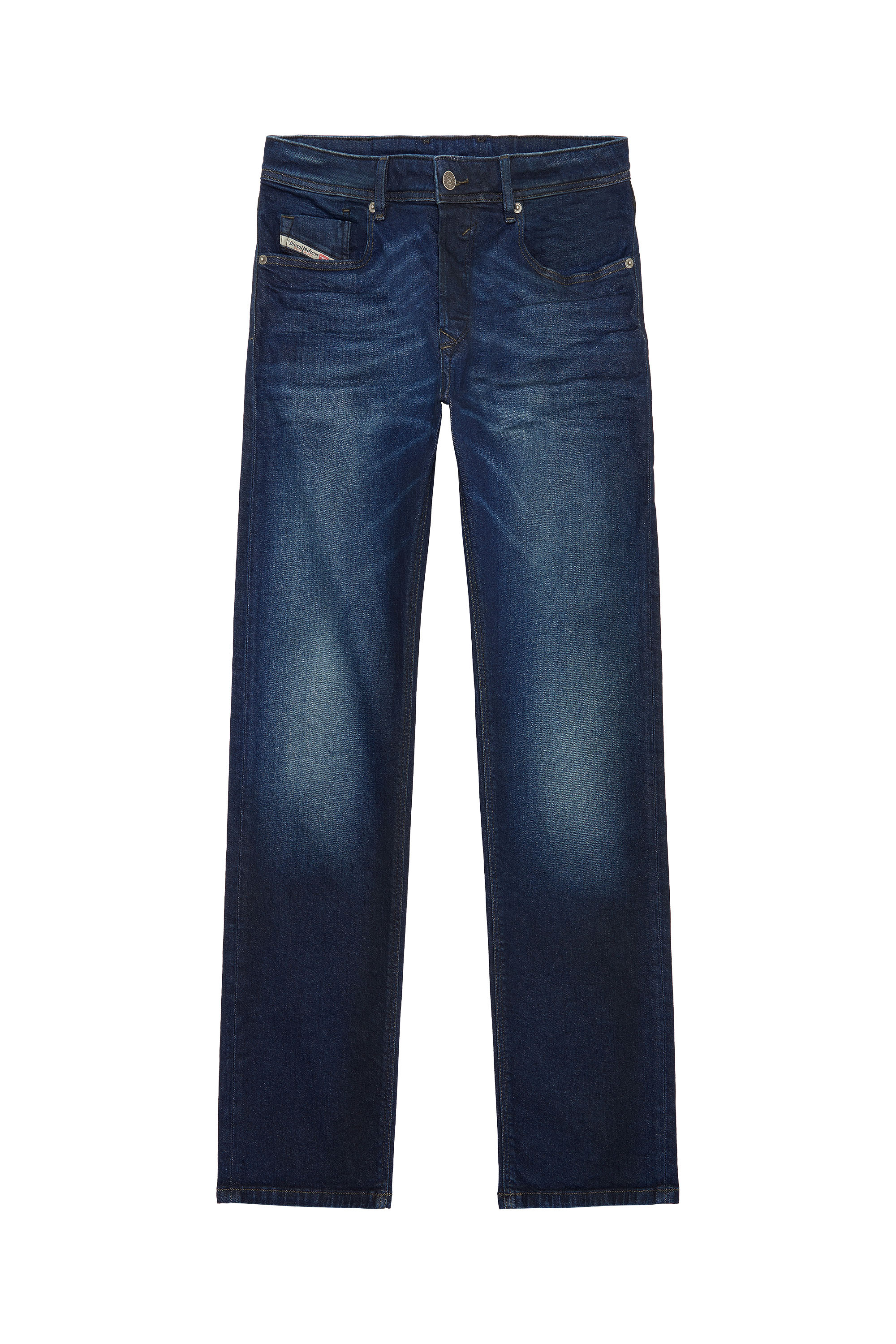 Diesel - Waykee E814W Straight Jeans, Mittelblau - Image 5