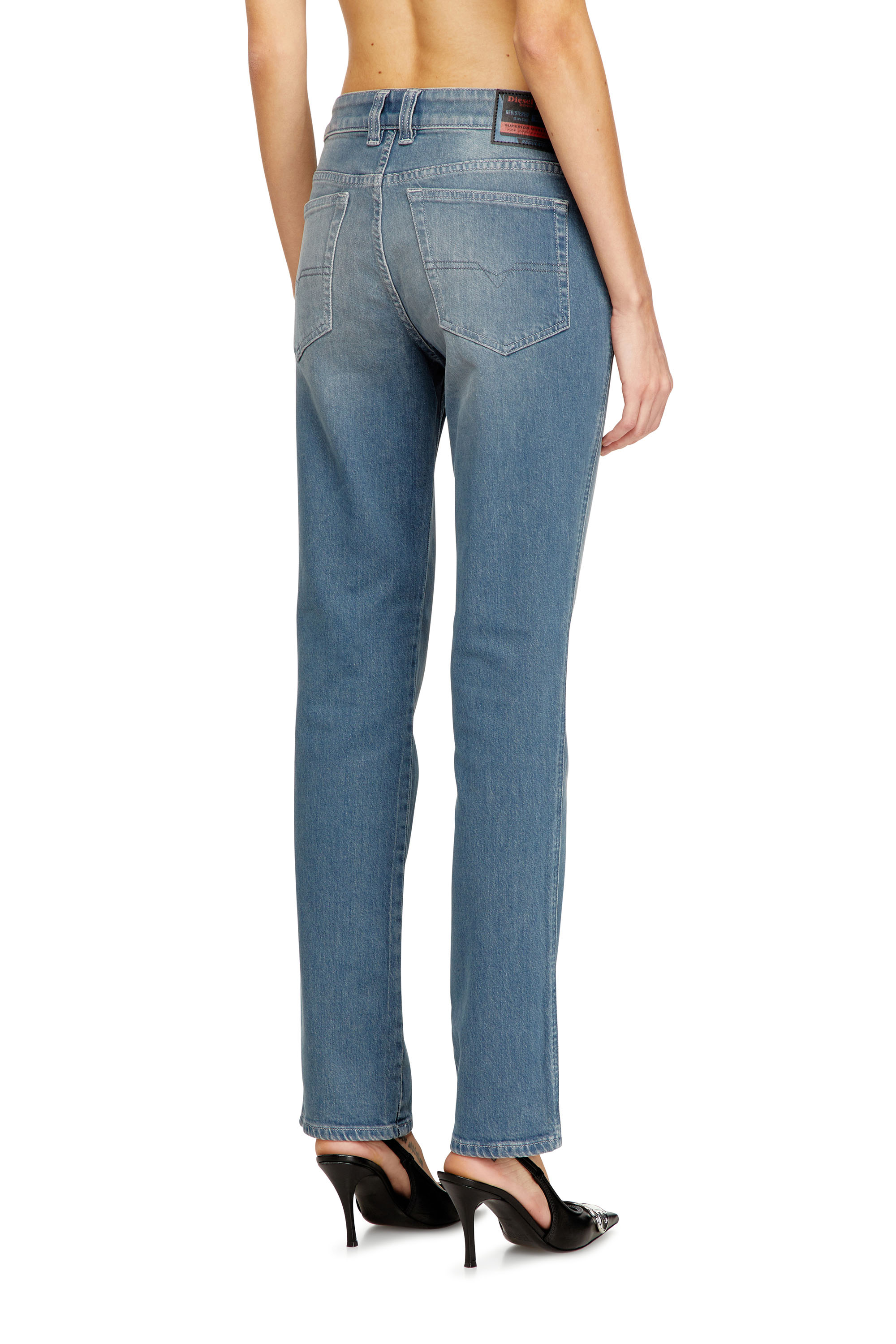 Diesel - Damen Slim Jeans 1992 D-Jiann 09N75, Mittelblau - 3