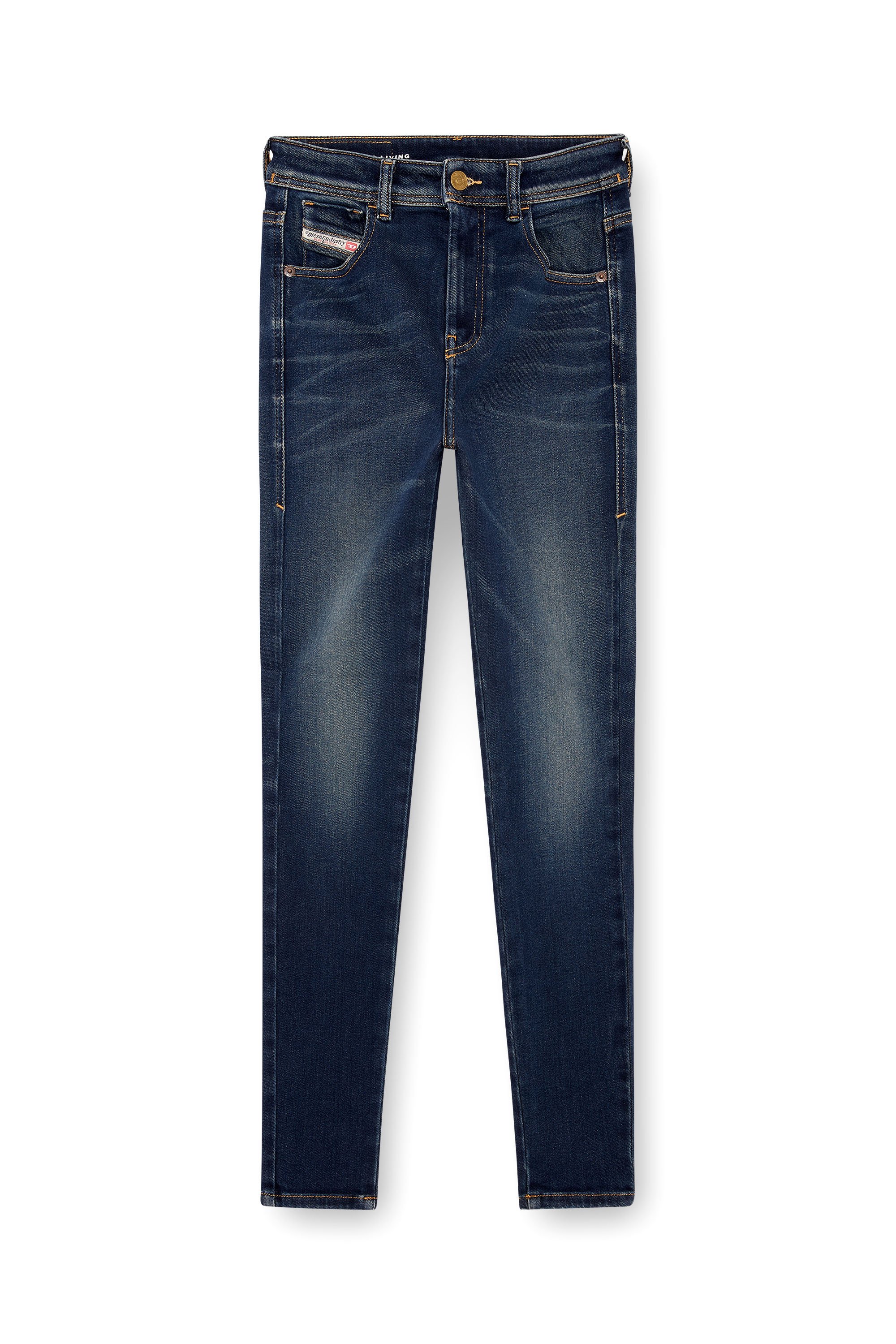 Diesel - Damen Super skinny Jeans 1984 Slandy-High 09J11, Dunkelblau - 3