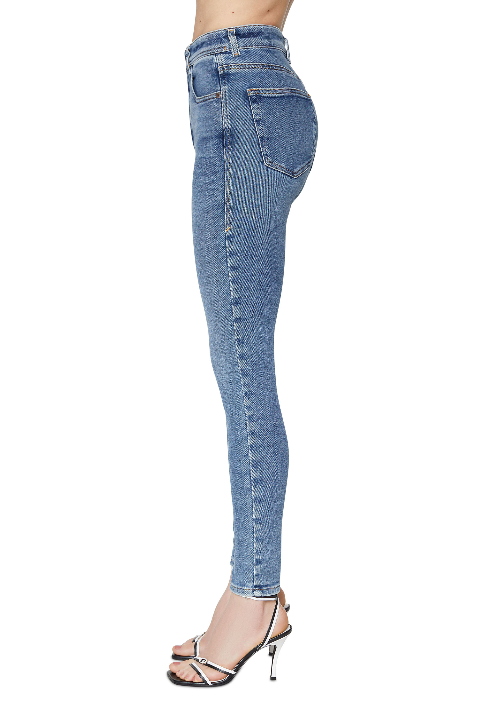 Diesel - Damen Skinny Jeans 1984 Slandy-High 09D62, Mittelblau - 4