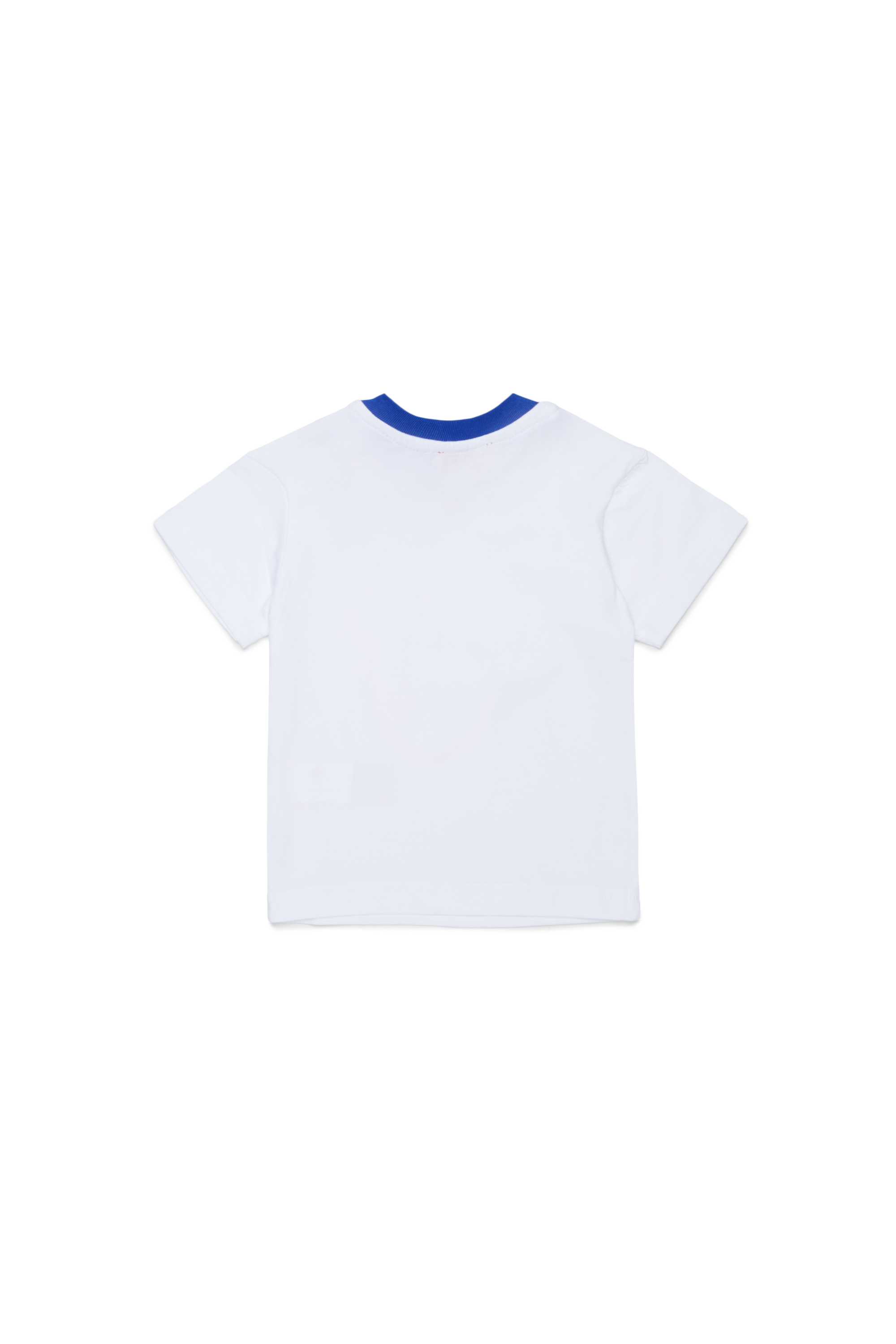 Diesel - TOKEYB, Herren Baumwoll-T-Shirt mit Affenprint in Wei&szlig; - 2
