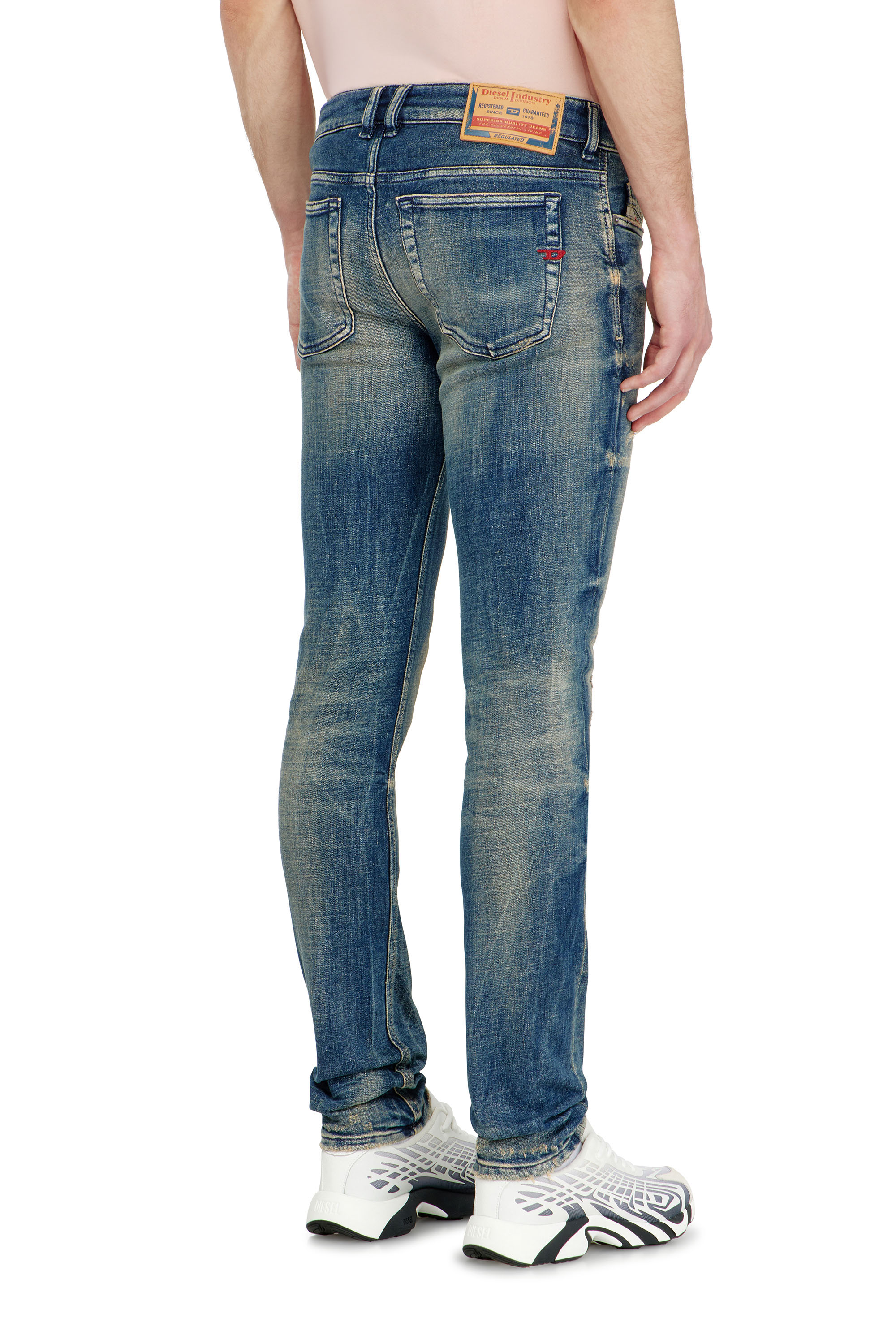 Diesel - Herren Skinny Jeans 1979 Sleenker 09P68, Dunkelblau - 5