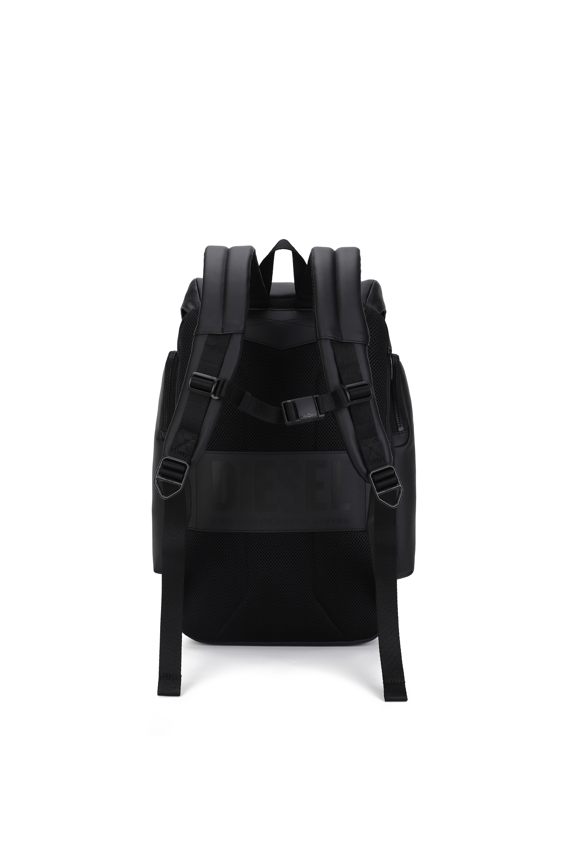 Diesel - DIESEL CARBON FIBER BACKPACK-BLACK  DSB0, Unisex Funktionaler Business-Rucksack in Schwarz - 2