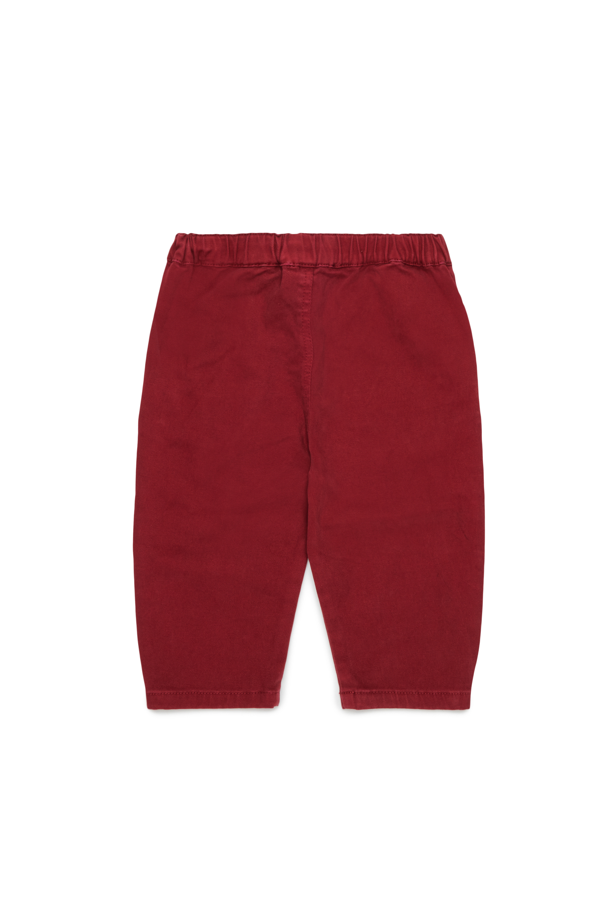 Diesel - PBADIB, Damen Baumwollhose mit Oval D Stickerei in Rot - 2