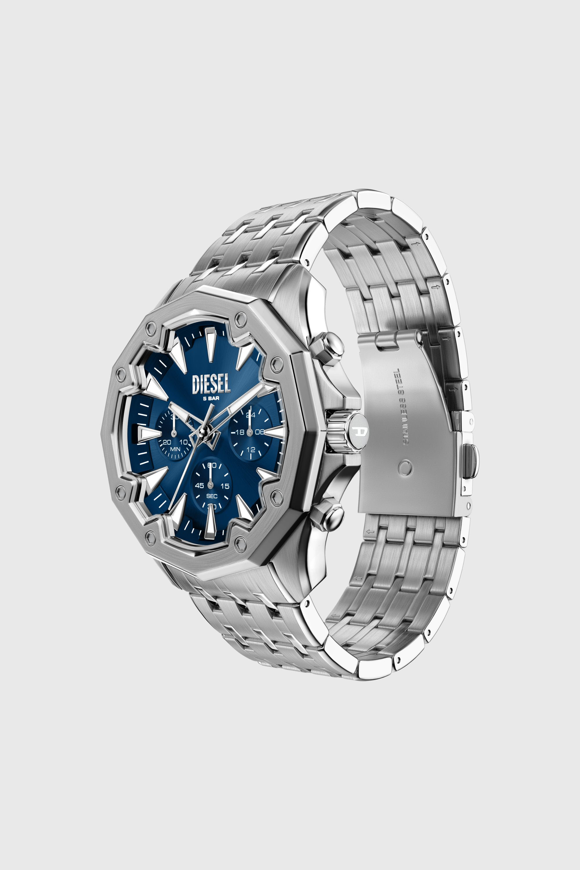 Diesel - DZ4706 WATCH, Herren Stinger Edelstahluhr in Silber - 2