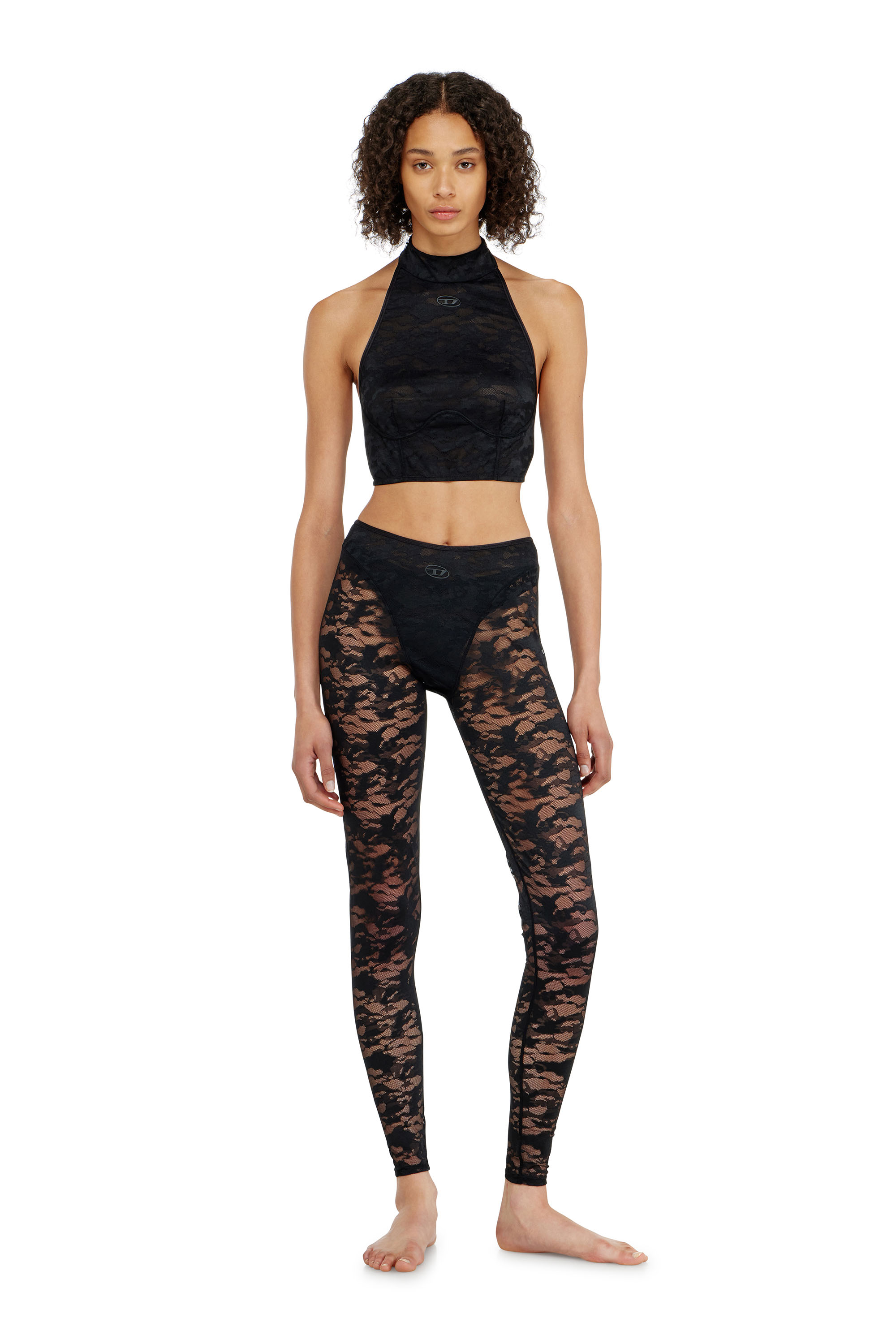Diesel - MARCIA-UTLT, Woman's Lace bralette with halter neck in null - 1