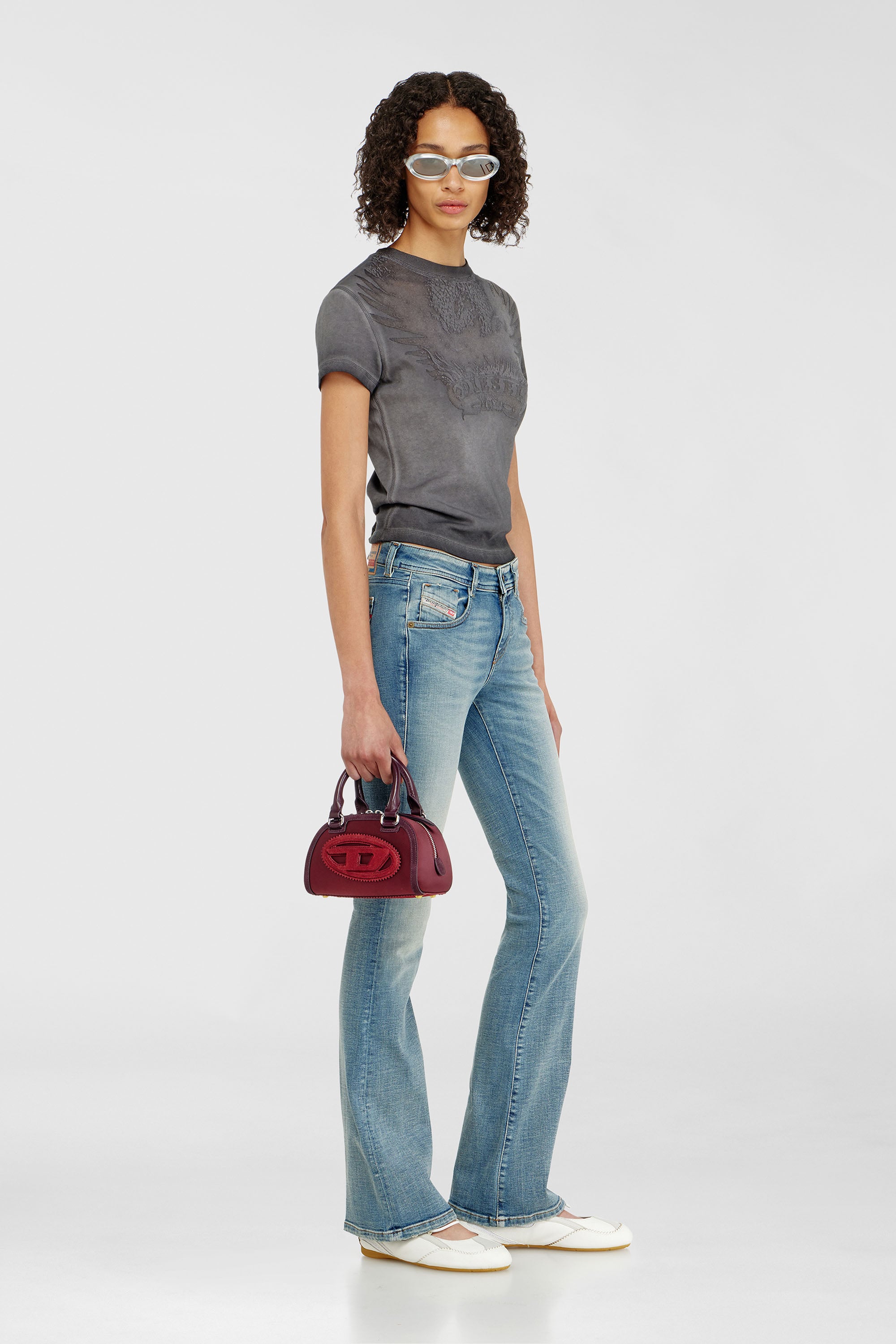 Diesel - Damen Bootcut Jeans 1969 D-Ebbey 09P42, Hellblau - 1