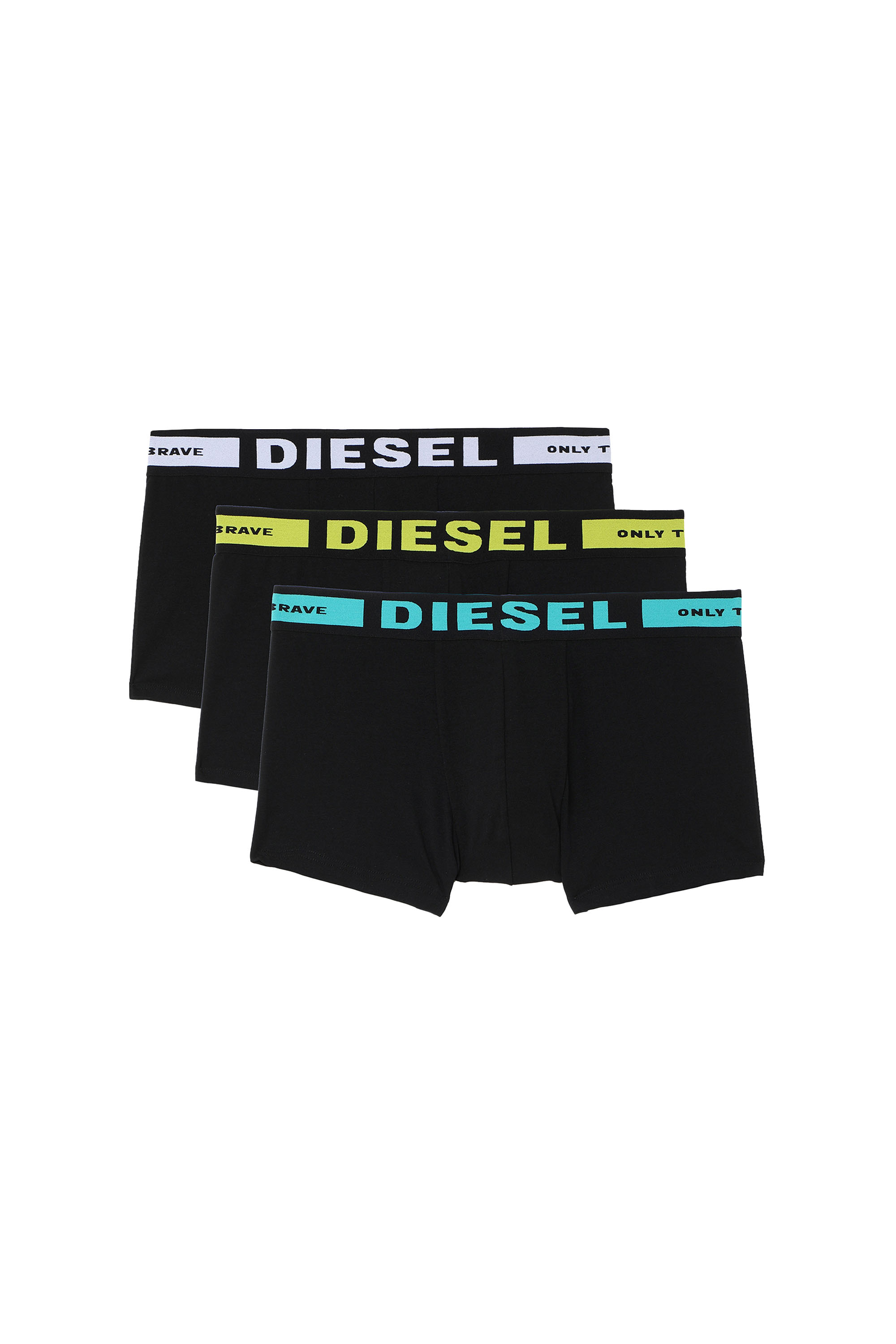 UMBX-KORYTHREEPACK, Schwarz/Gelb - Boxershorts