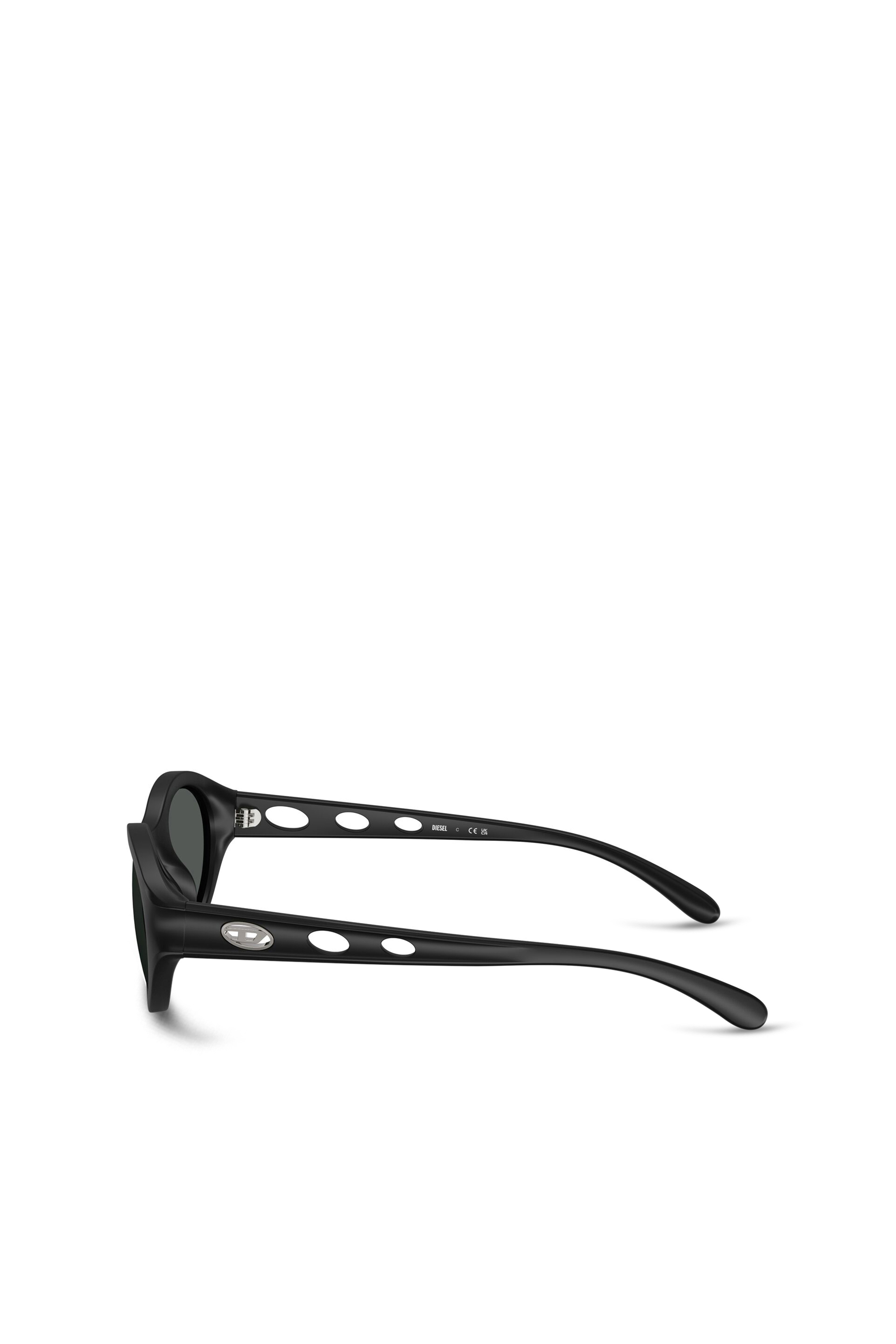 Diesel - 0DL3005U, Unisex Ovaler Modell Brille in Schwarz - 2