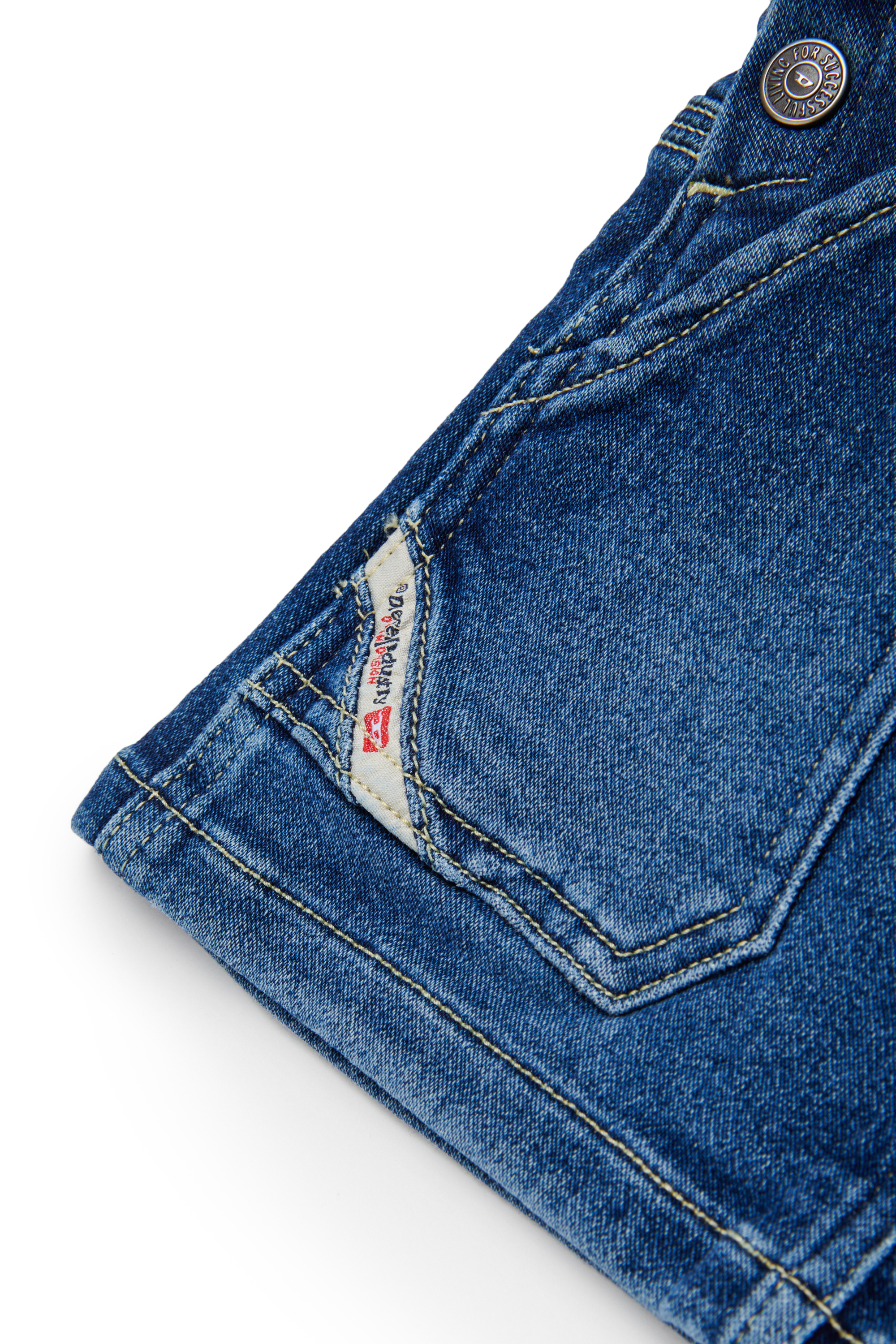 Diesel - JUMPIB JJJ, Damen JoggJeans Overall in Mittelblau - 4