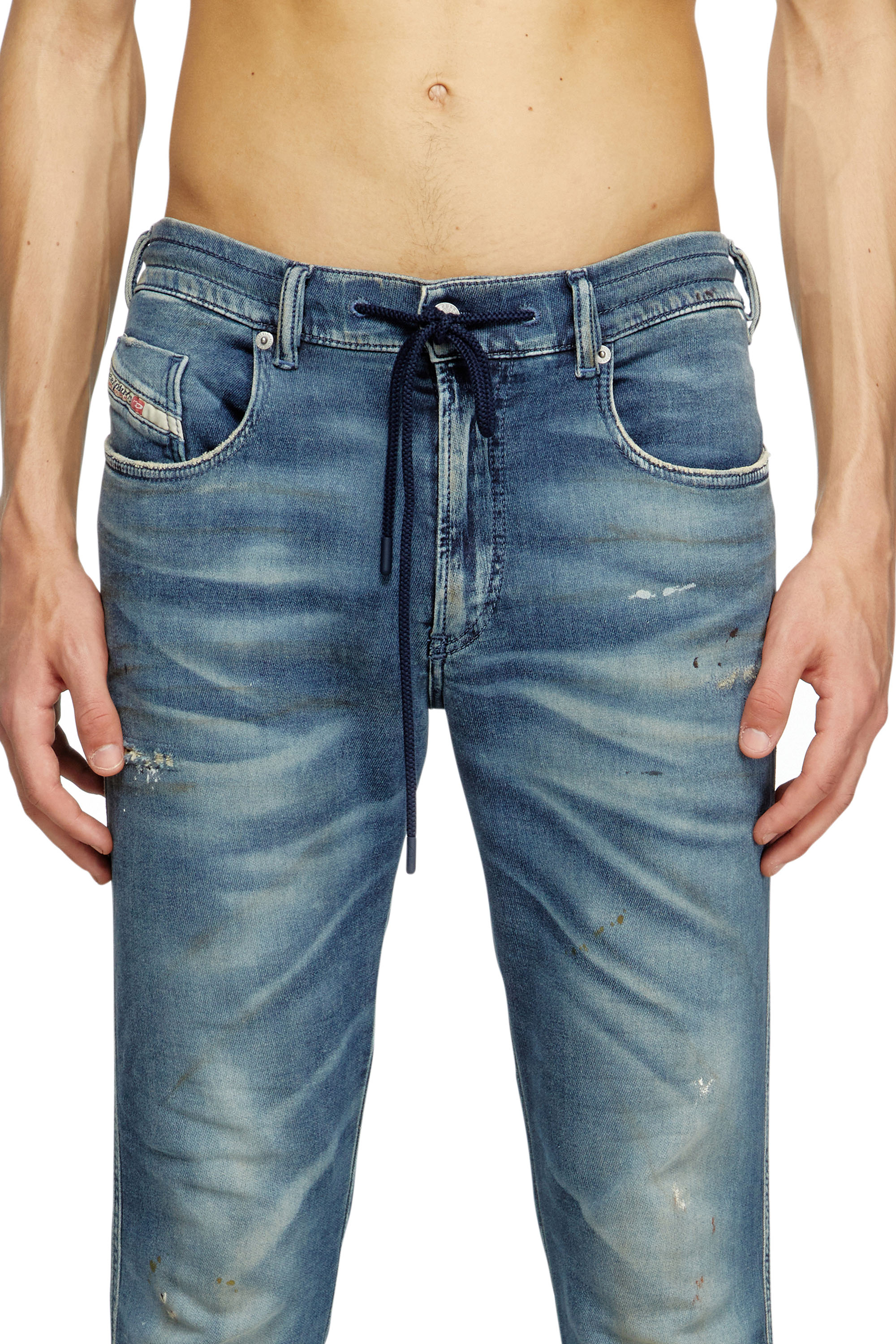 Diesel - Herren Slim 2062 D-Strukt Joggjeans&reg; 068RY, Dunkelblau - 4