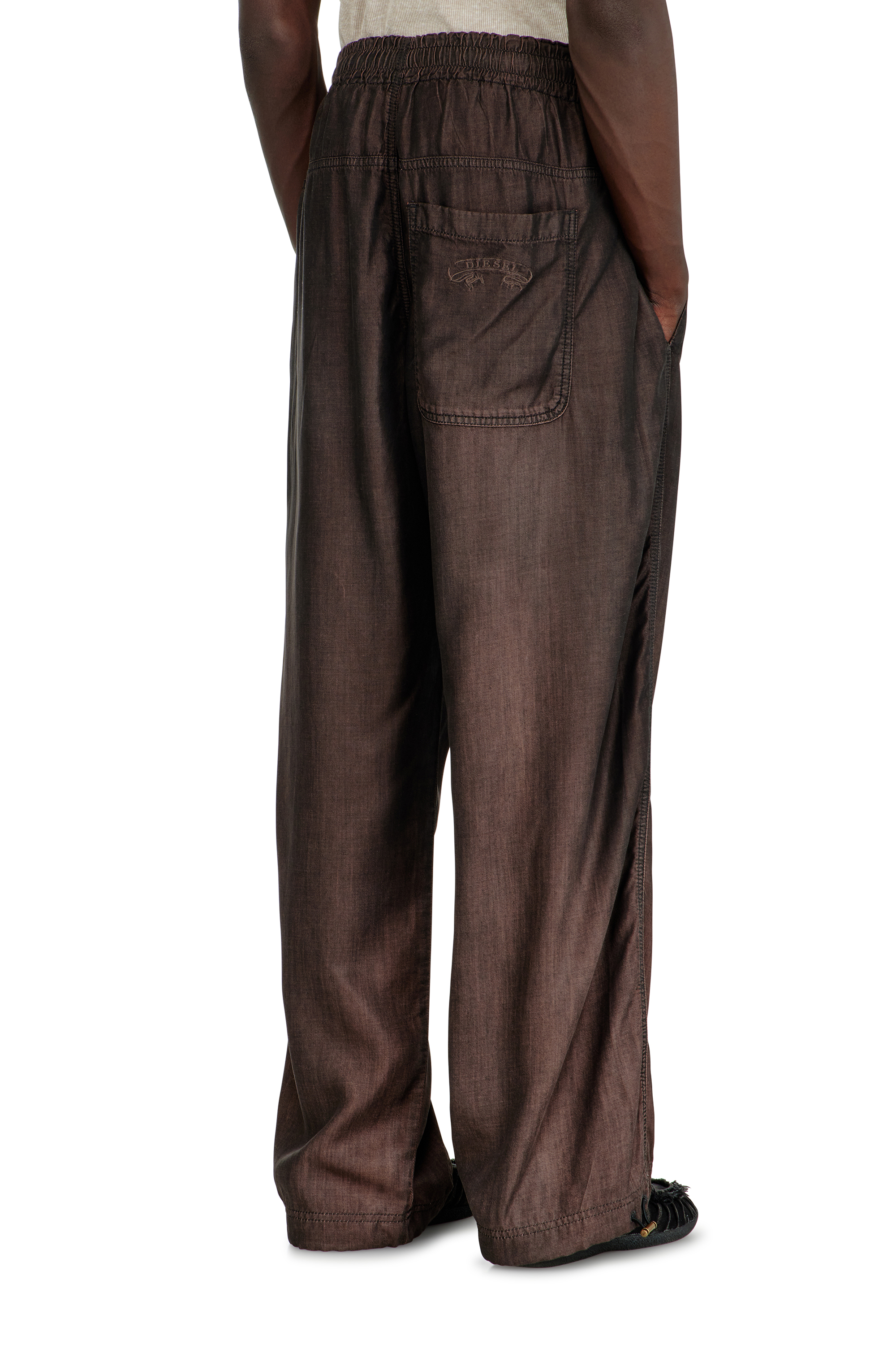 Diesel - Unisex Relaxed Jeans D-Roder 068YF, Dunkelbraun - 3