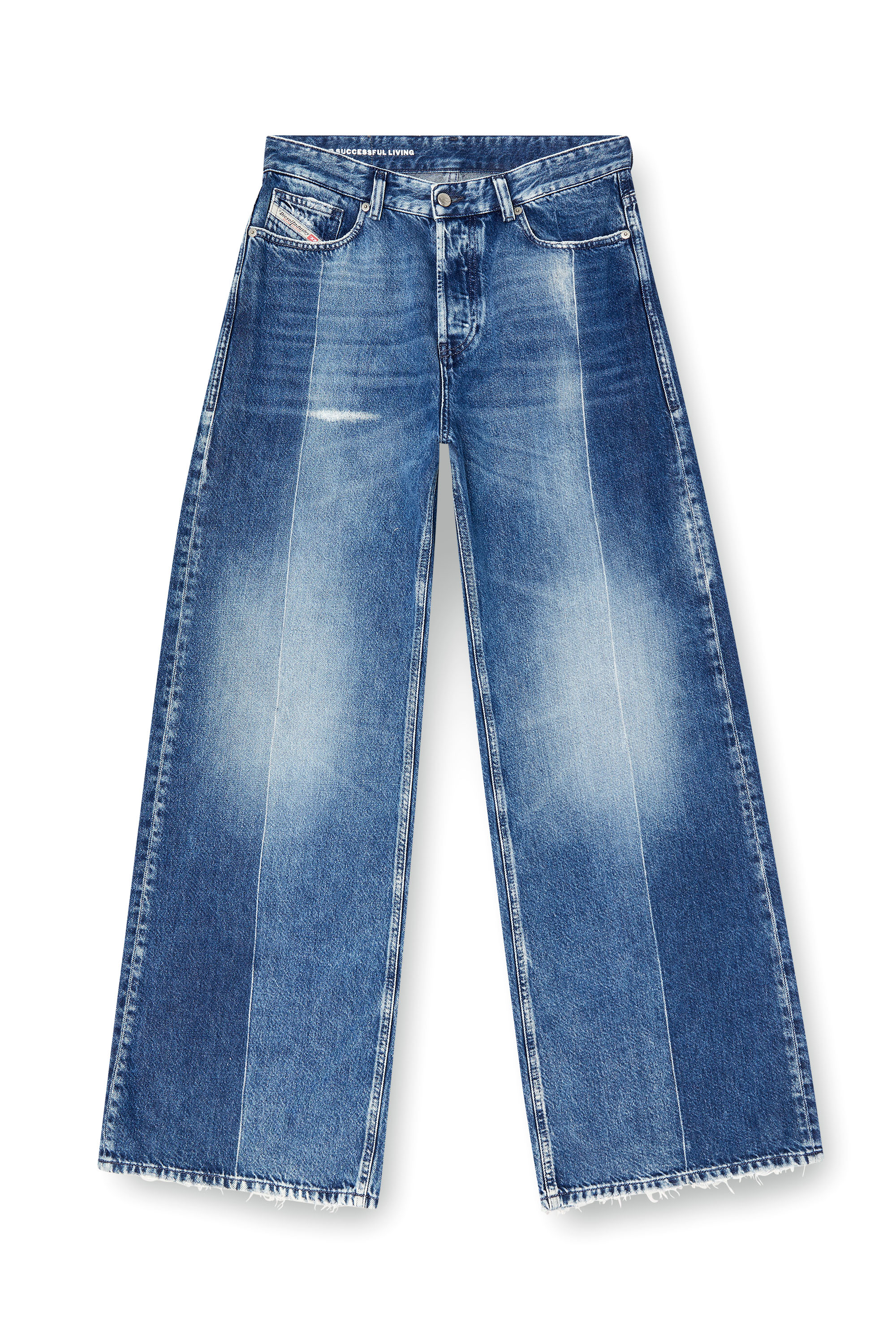 Diesel - Damen Relaxed Jeans 1996 D-Sire 09L48, Mittelblau - 3