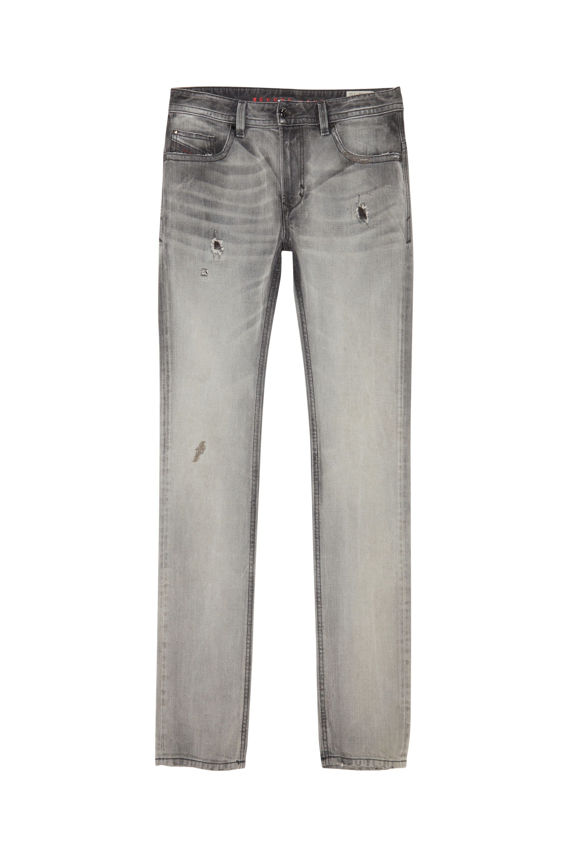 Diesel - THAVAR, Herren Diesel Herren - Jeans Schwarz/Dunkelgrau in Schwarz/Dunkelgrau - 1