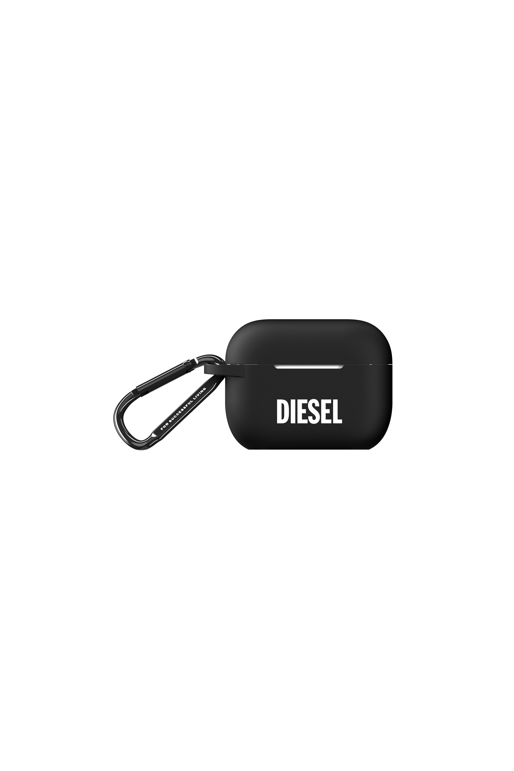 Diesel - 45835 AIRPOD CASE, Unisex Silikon AirPods Pro Case in Schwarz - 1