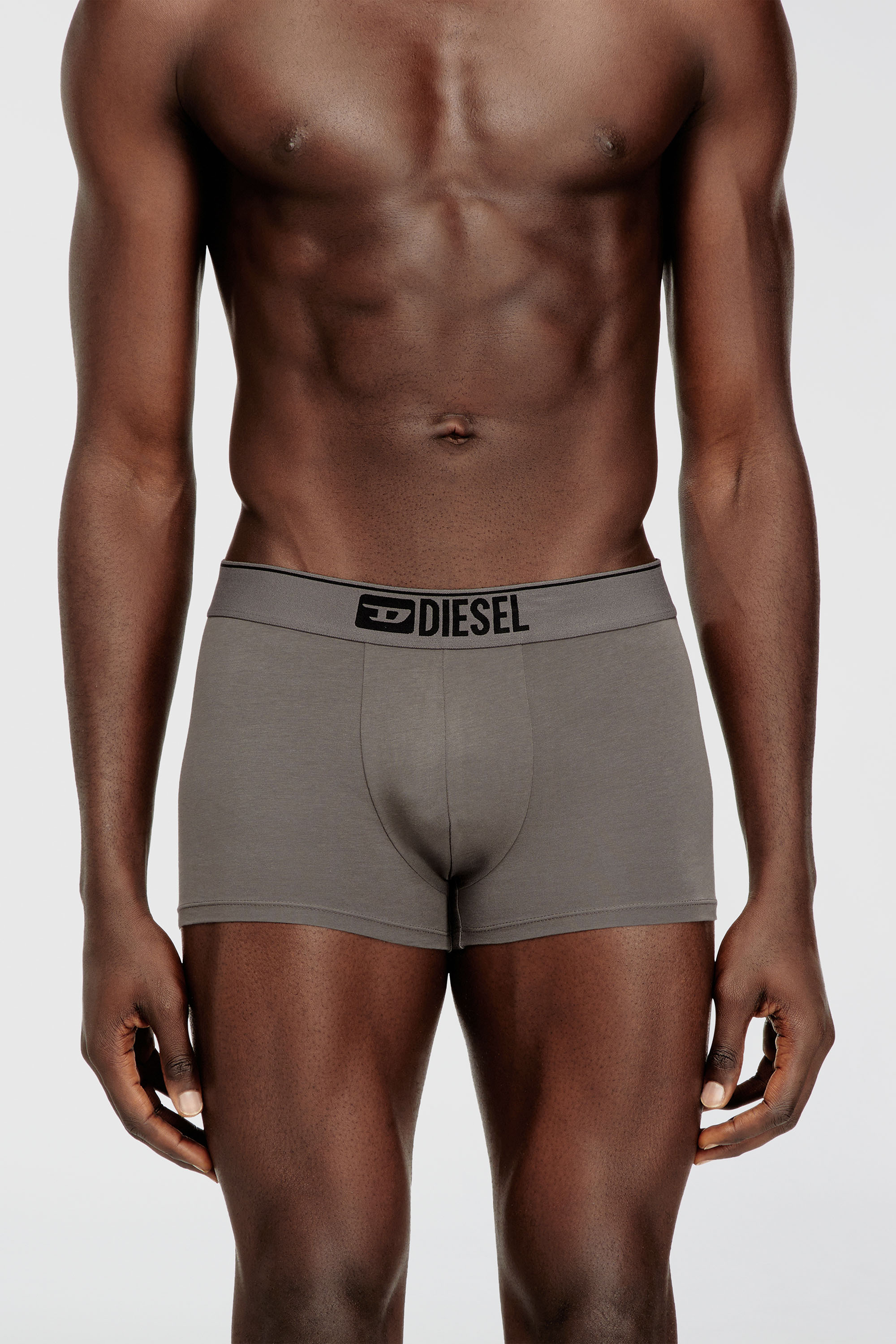 Diesel - UMBX-DAMIENTHREEPACK, Herren Einfarbige Retropants im Dreierpack in Schwarz/Grau - 2