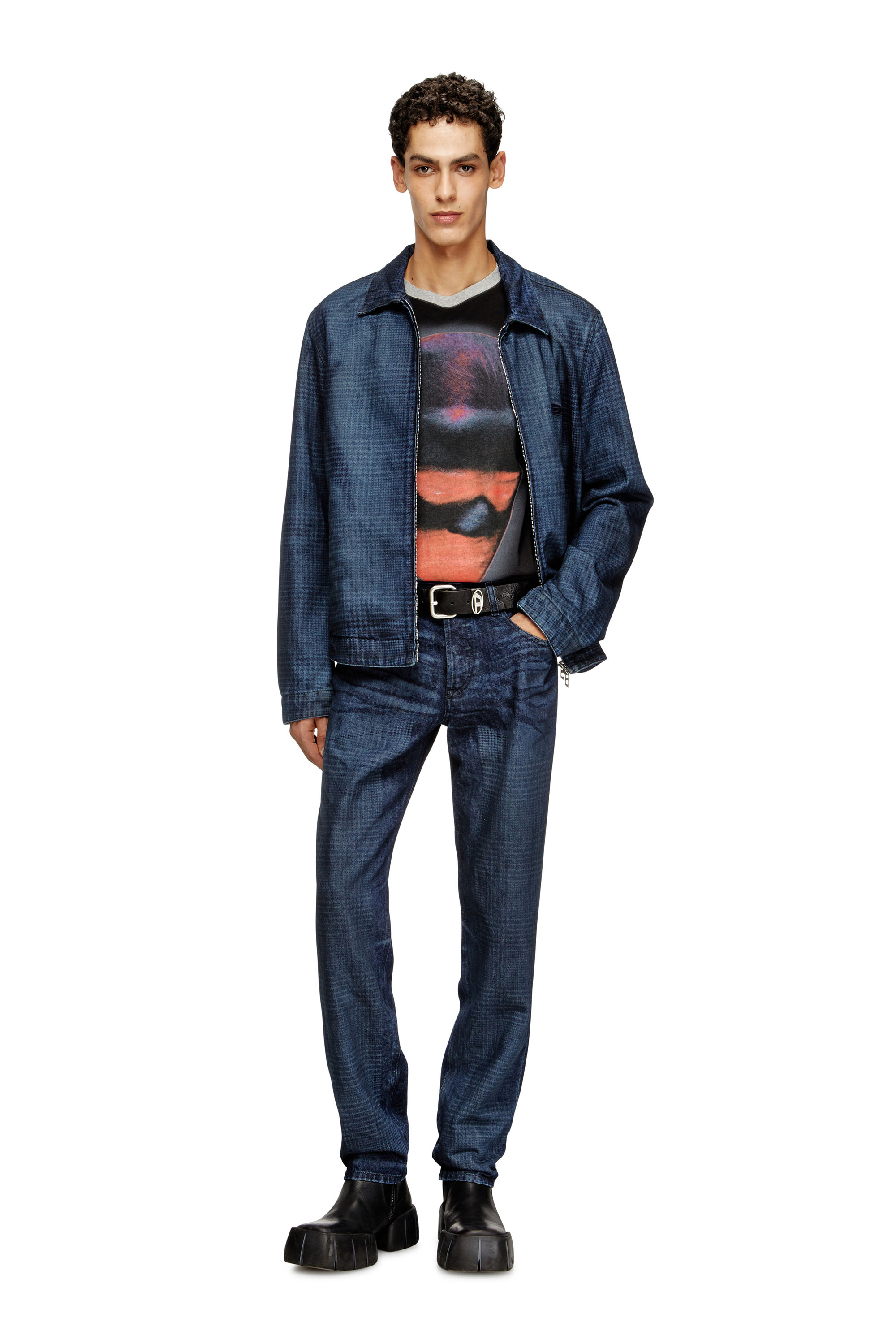 Diesel - Herren Regular Jeans 2023 D-Finitive 007CV, Dunkelblau - 2