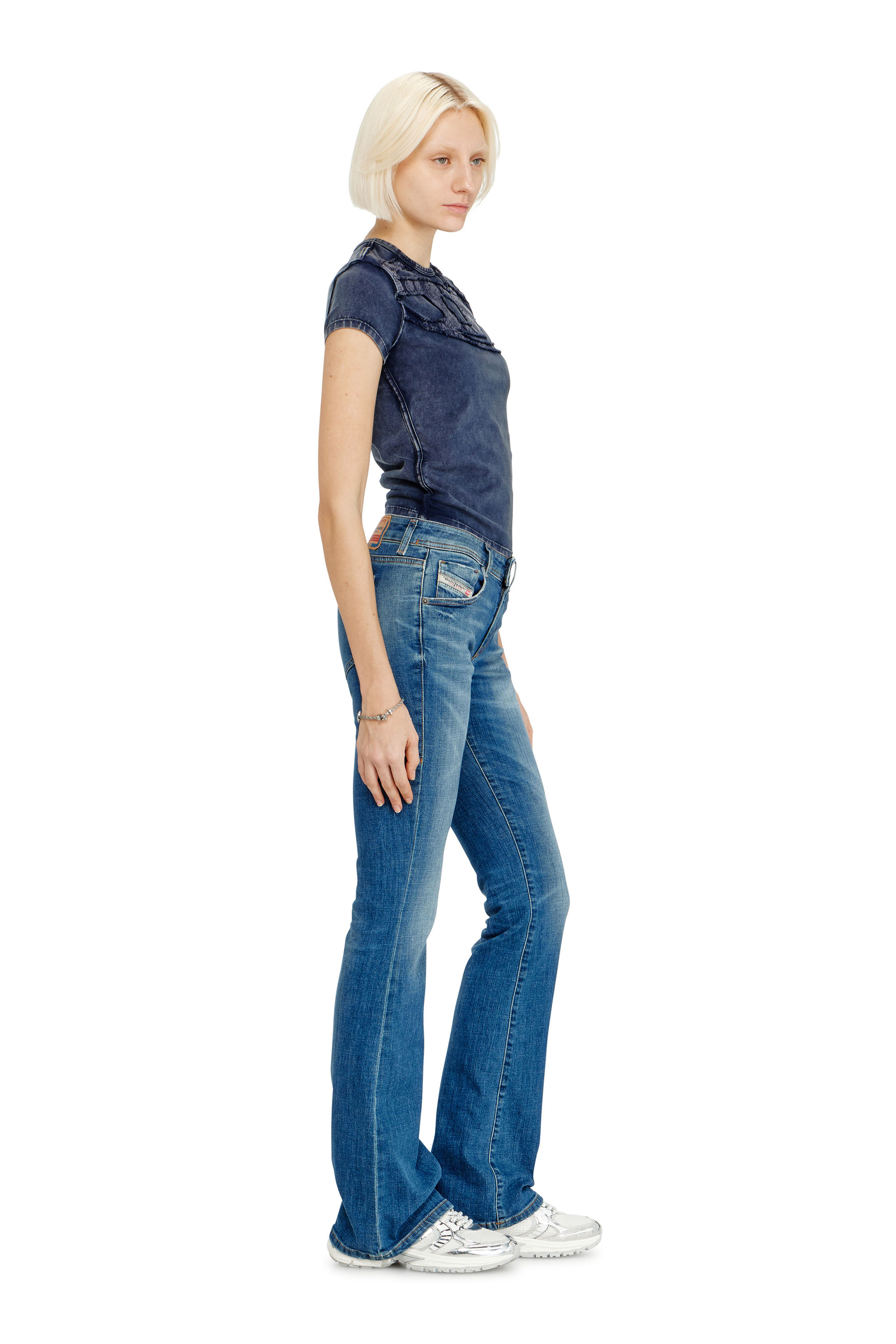 Diesel - Damen Bootcut Jeans 1969 D-Ebbey 09J33, Mittelblau - 2