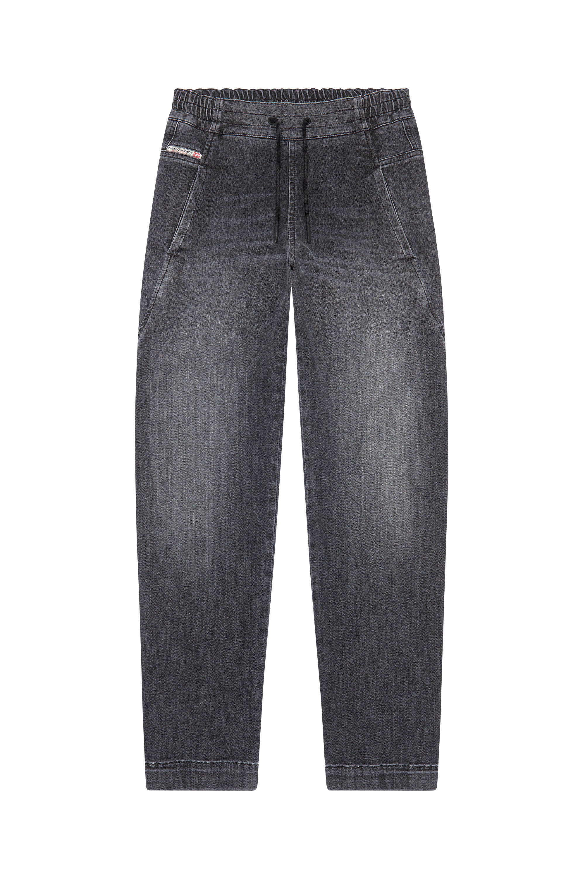Krailey JoggJeans® 09D52 Boyfriend, Schwarz/Dunkelgrau - Jeans