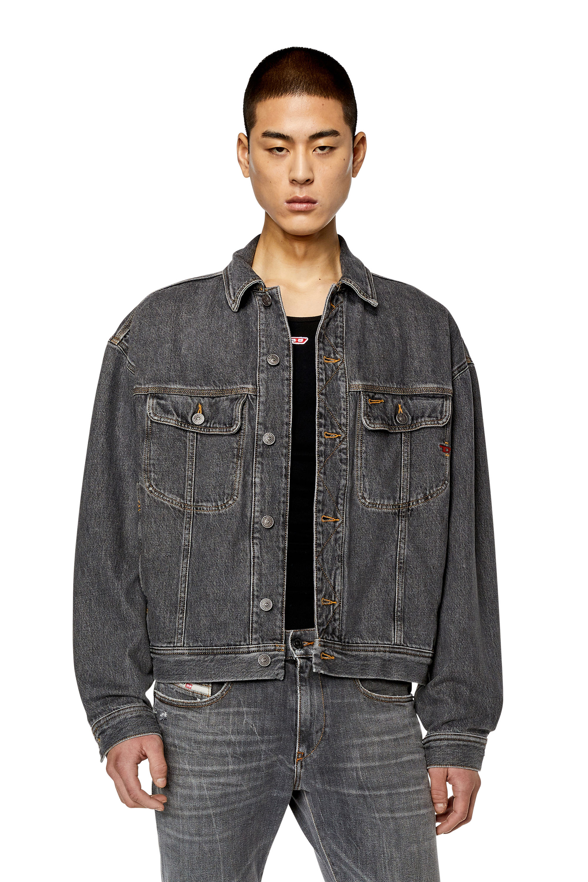 Diesel - D-LILLO, Schwarz/Dunkelgrau - Image 1