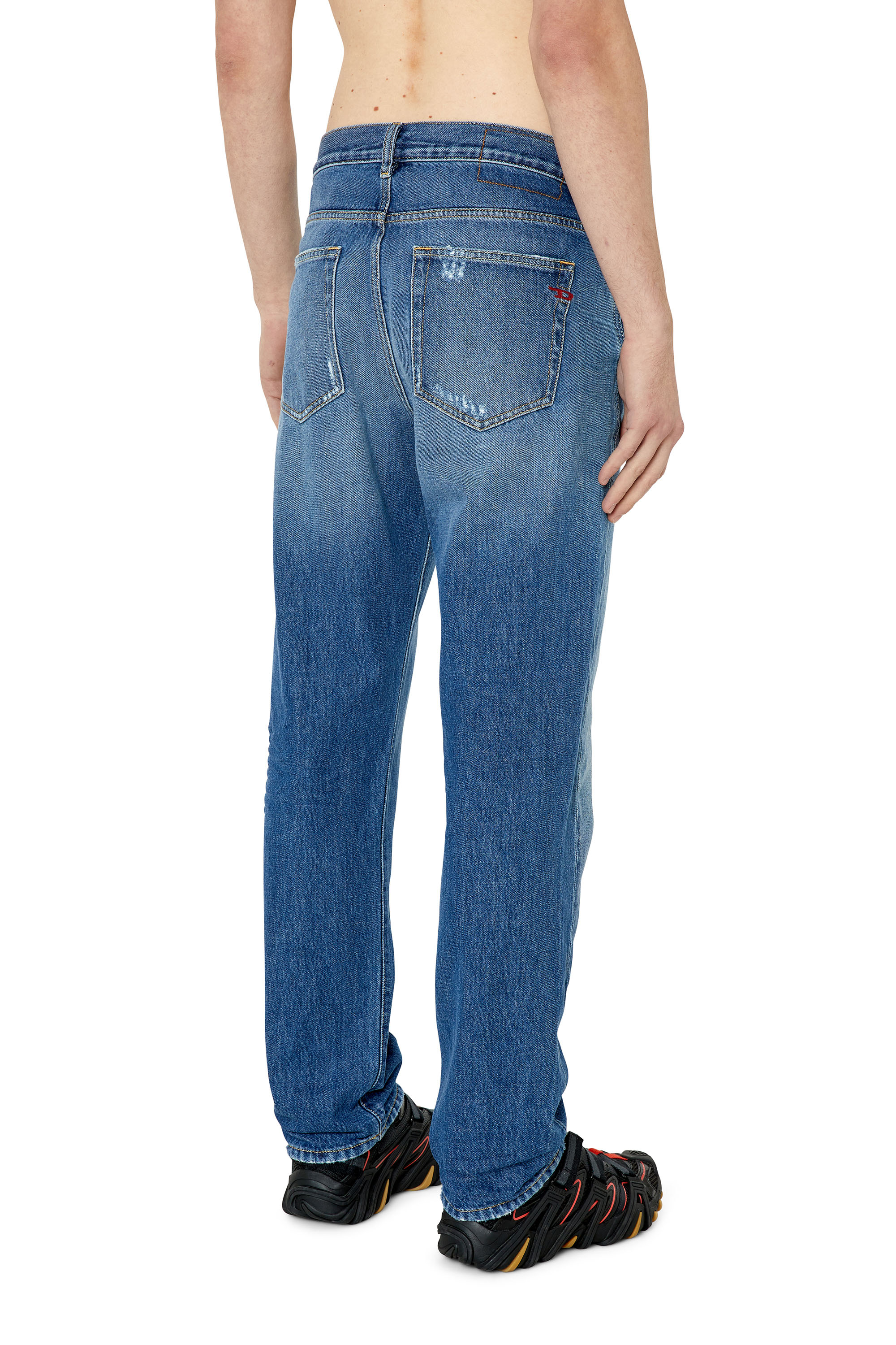 Diesel - Straight Jeans 2020 D-Viker E9C03, Mittelblau - Image 3