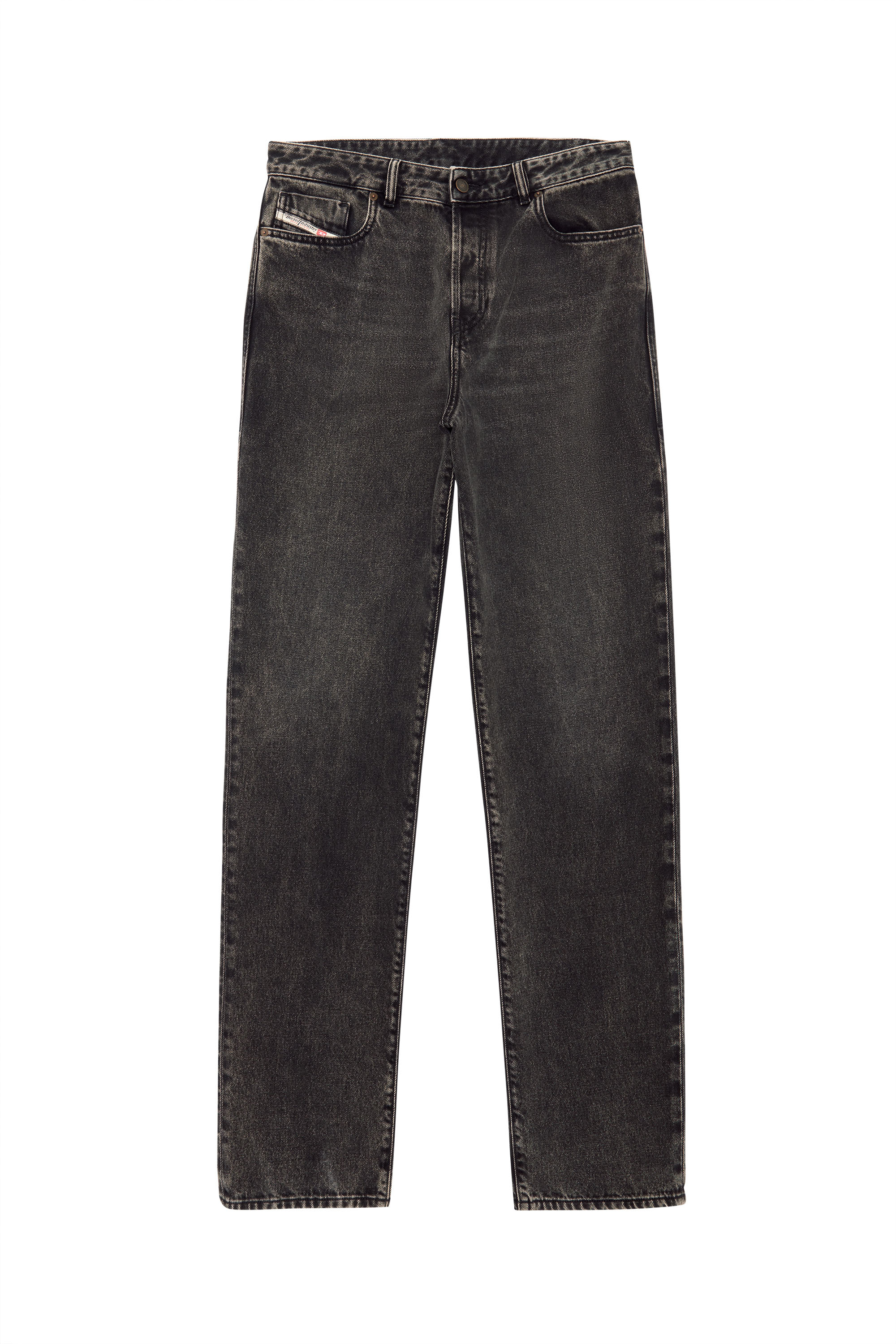 1955 09B87 Straight Jeans, Schwarz/Dunkelgrau - Jeans