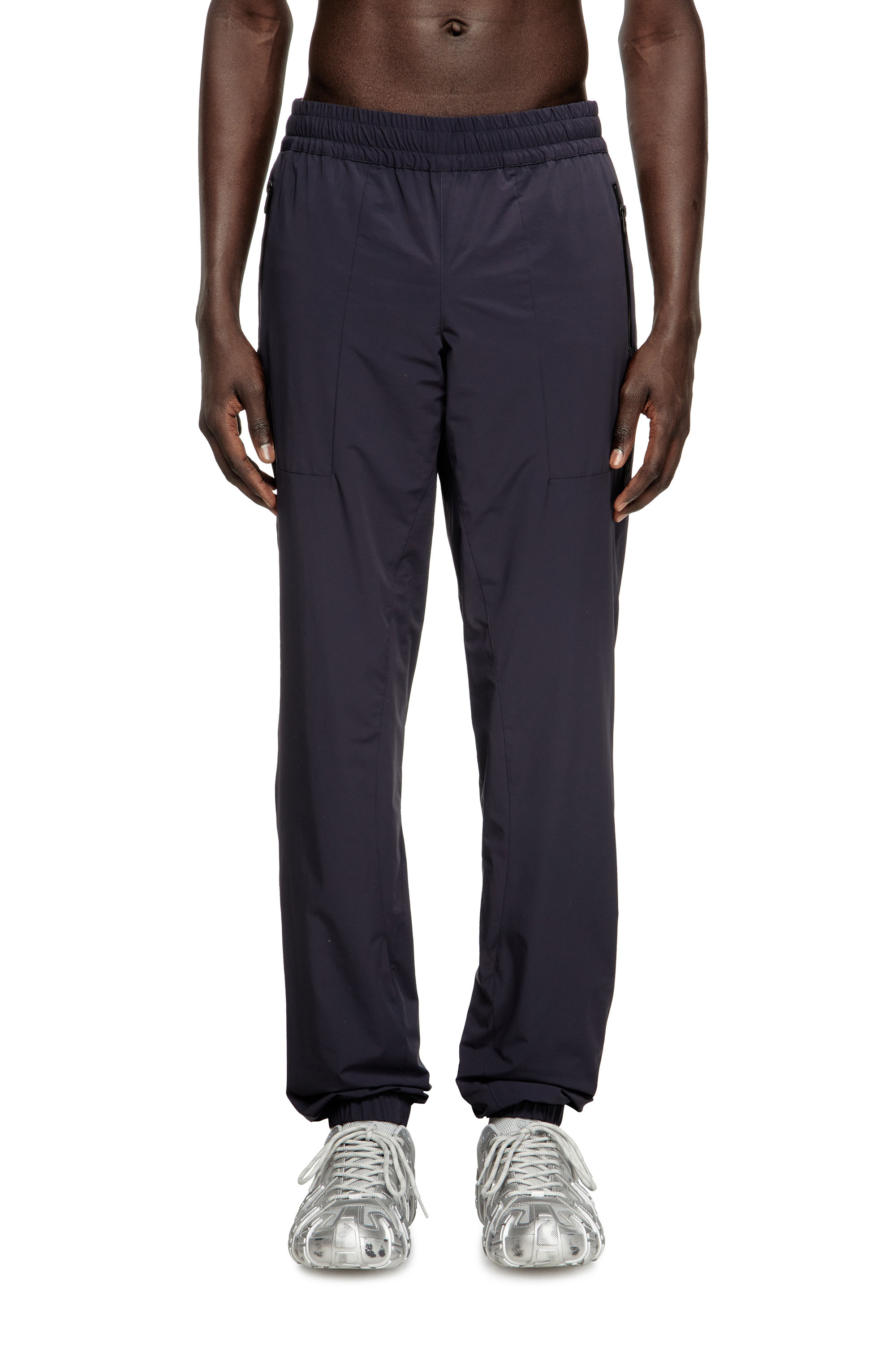 Diesel - P-ARDO-LONG, Herren Hose aus Bi-Stretch-Nylon in Dunkelblau - 1