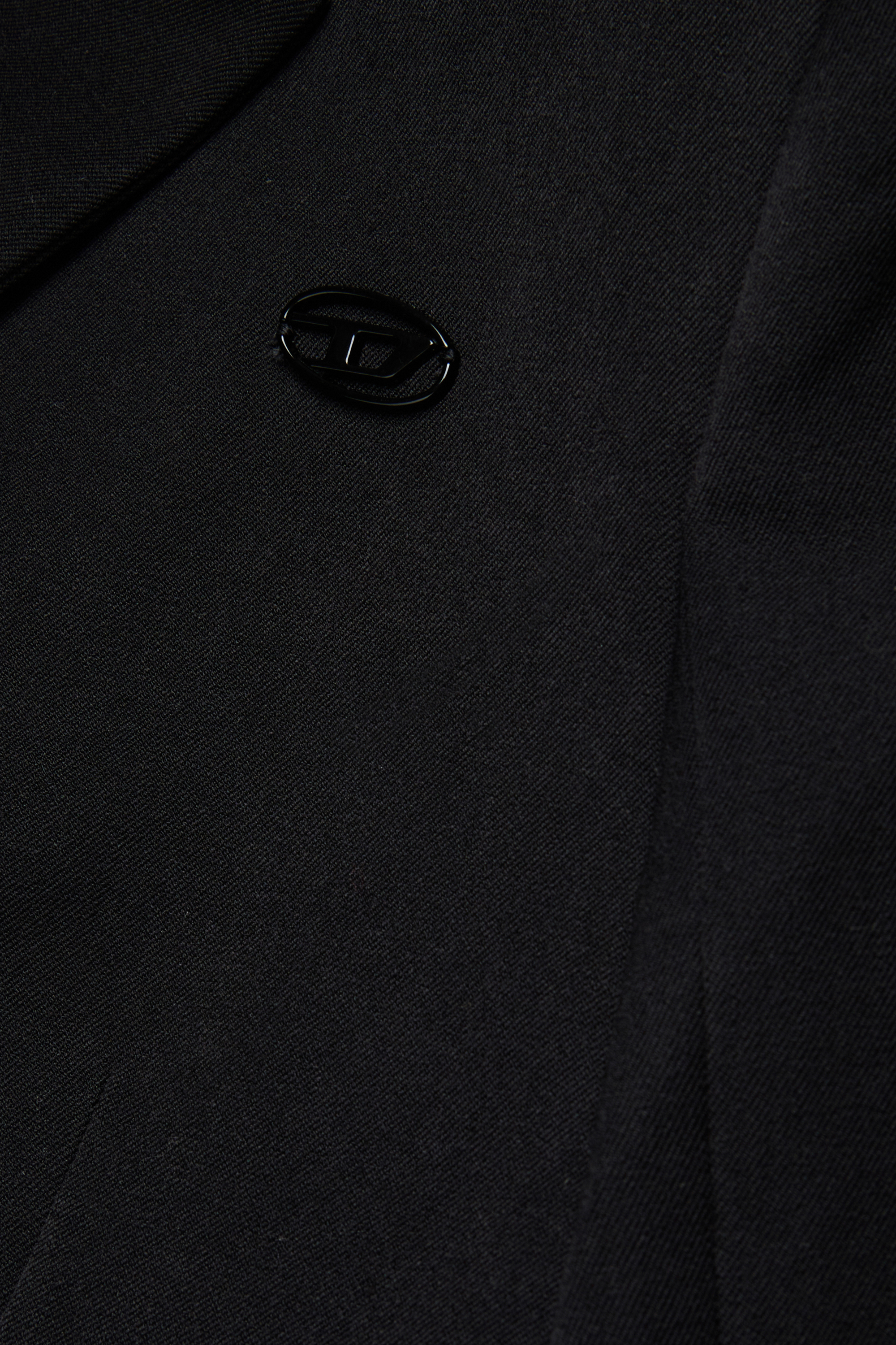 Diesel - JGMILLAP1, Damen Kurze Jacke mit Revers in Schwarz - 4