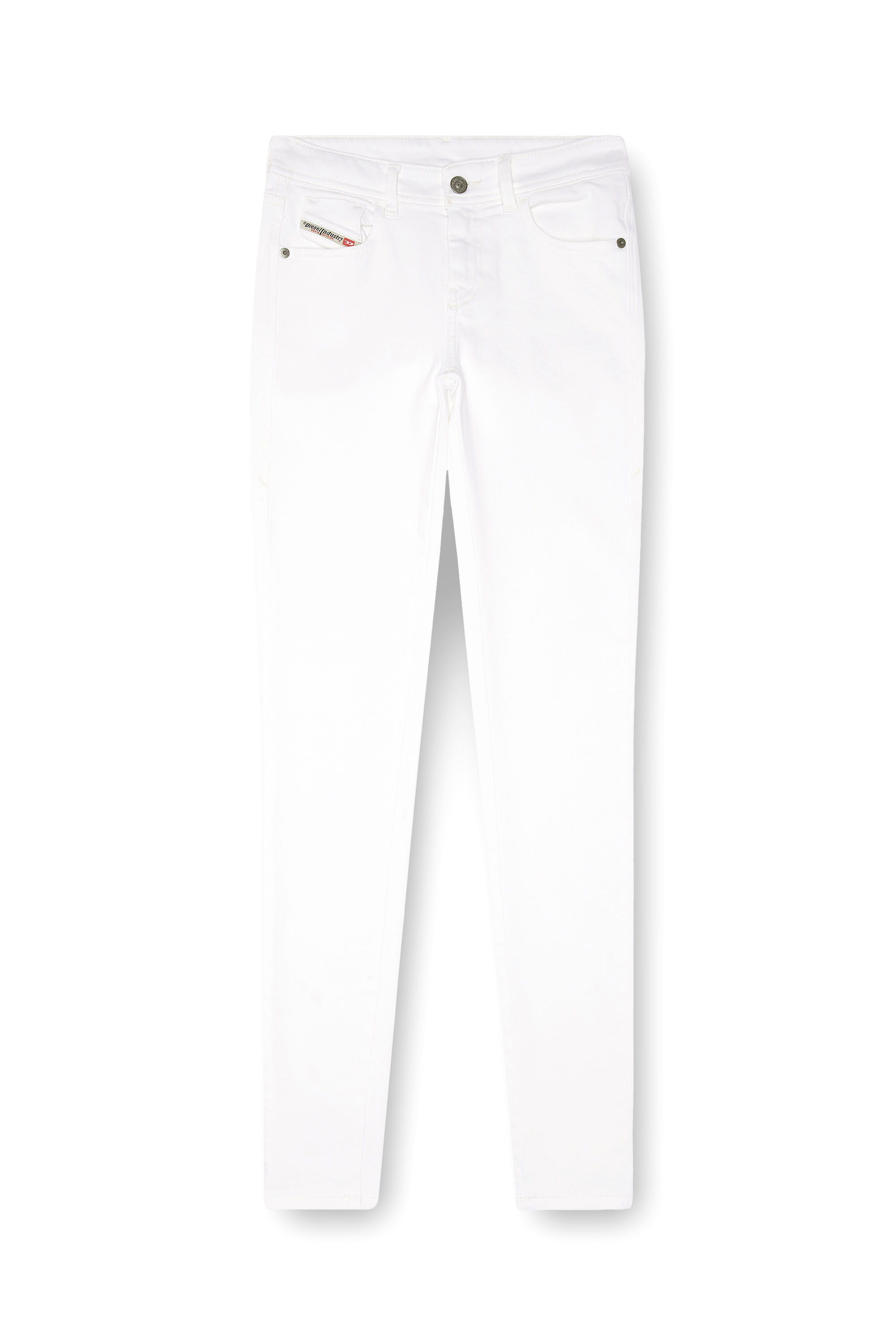 Diesel - Damen Skinny Jeans 2017 Slandy 09F90, Weiß - 3