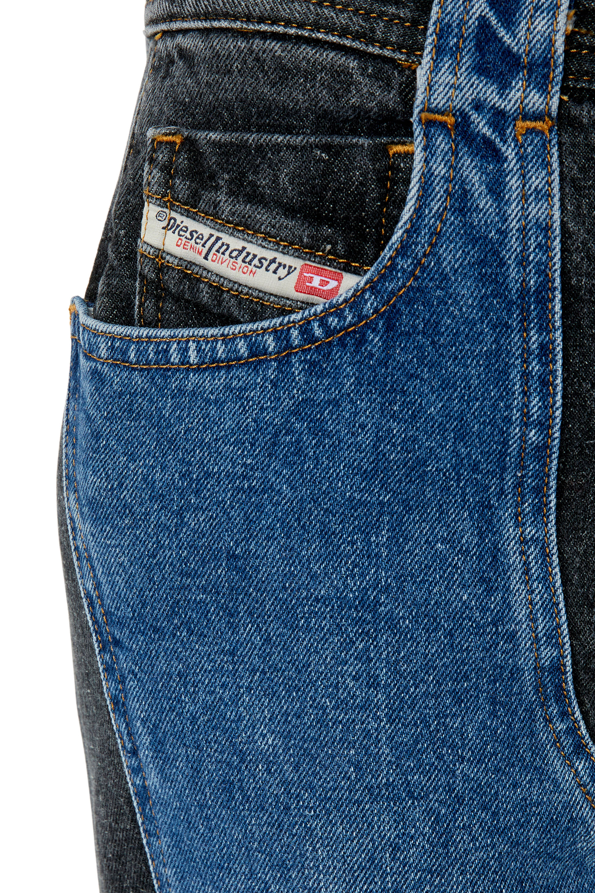 Diesel - Skinny Jeans D-Tail 09F21, Mittelblau - Image 3