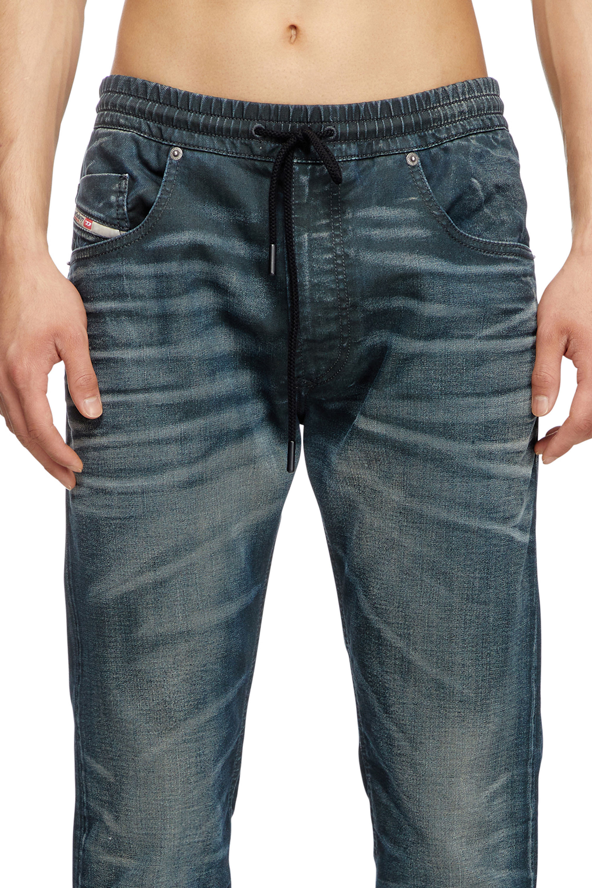 Diesel - Herren Regular 2030 D-Krooley Joggjeans® 068QK, Dunkelblau - 5