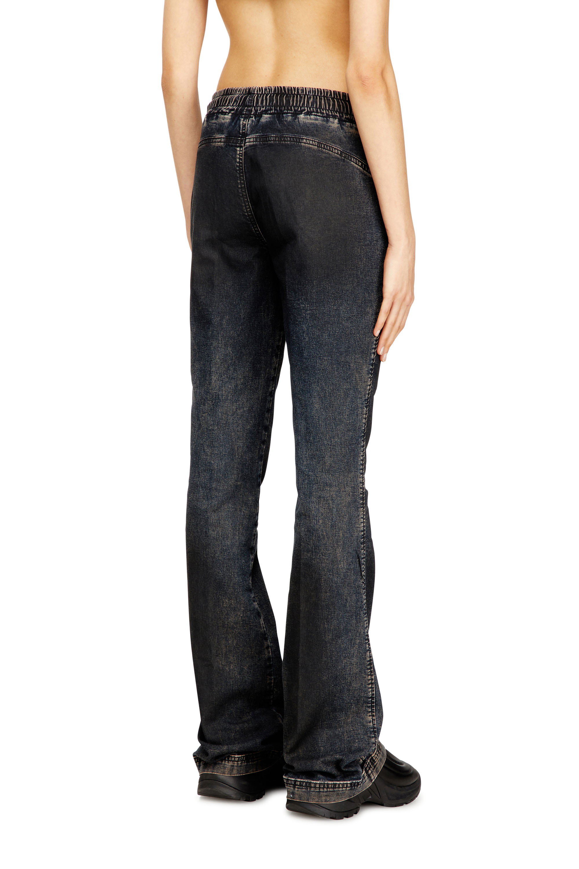 Diesel - Damen Bootcut 2069 D-Ebbey Joggjeans® 09N64, Dunkelblau - 3