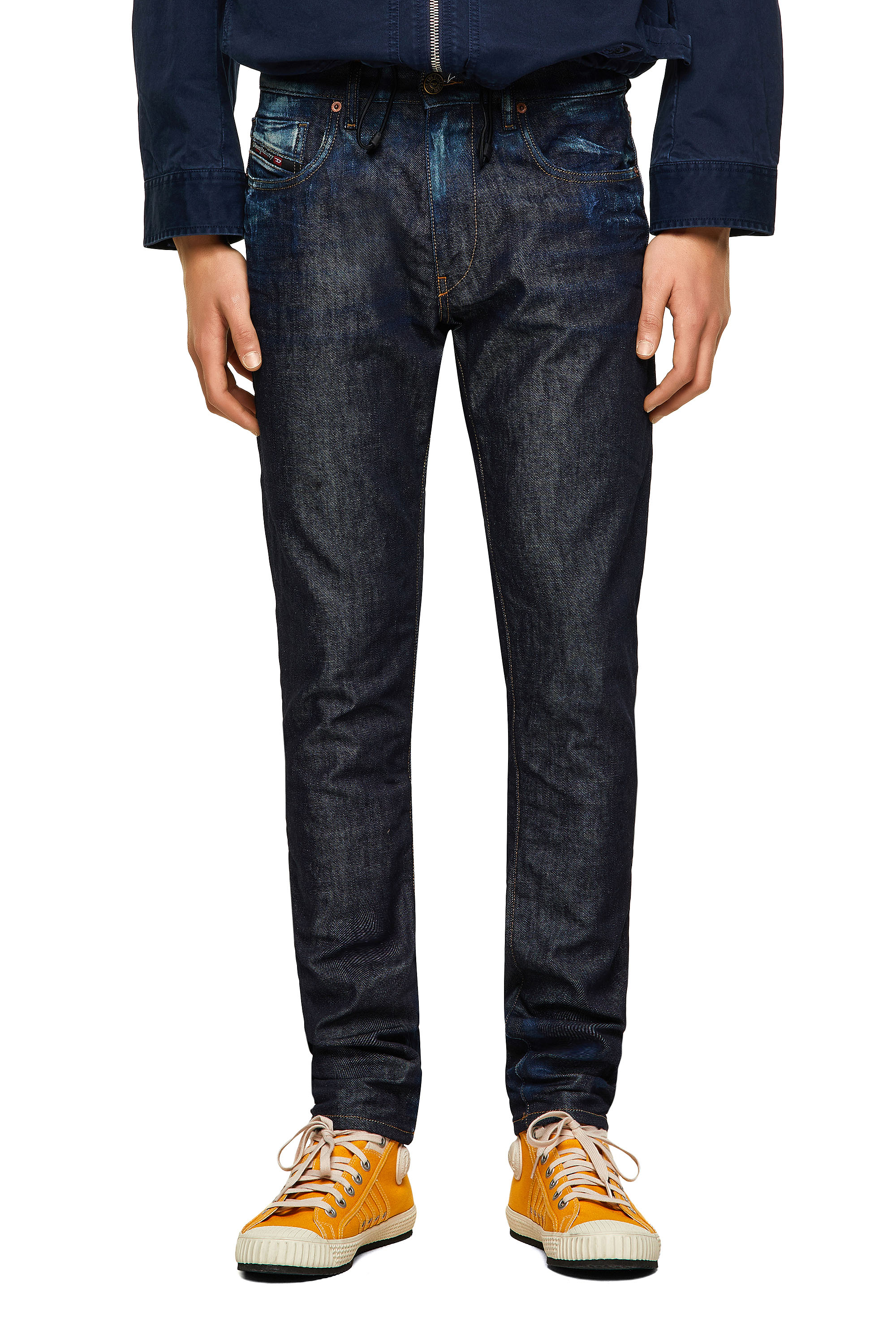 D-Strukt 09A20, Dunkelblau - Jeans