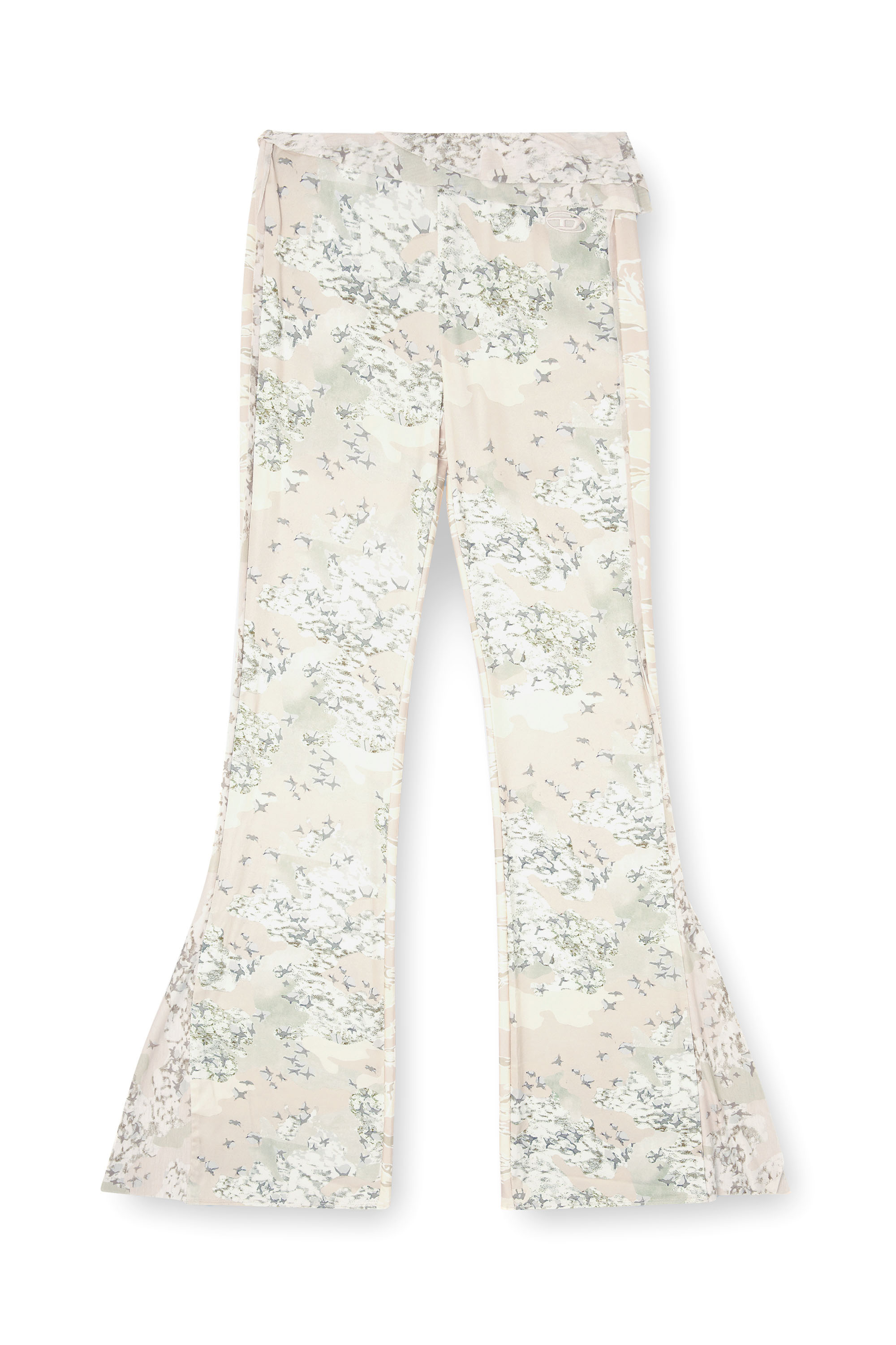 Diesel - P-AFFAL, Damen Jazz-Hose mit gemischten Camo-Prints in Beige - 2