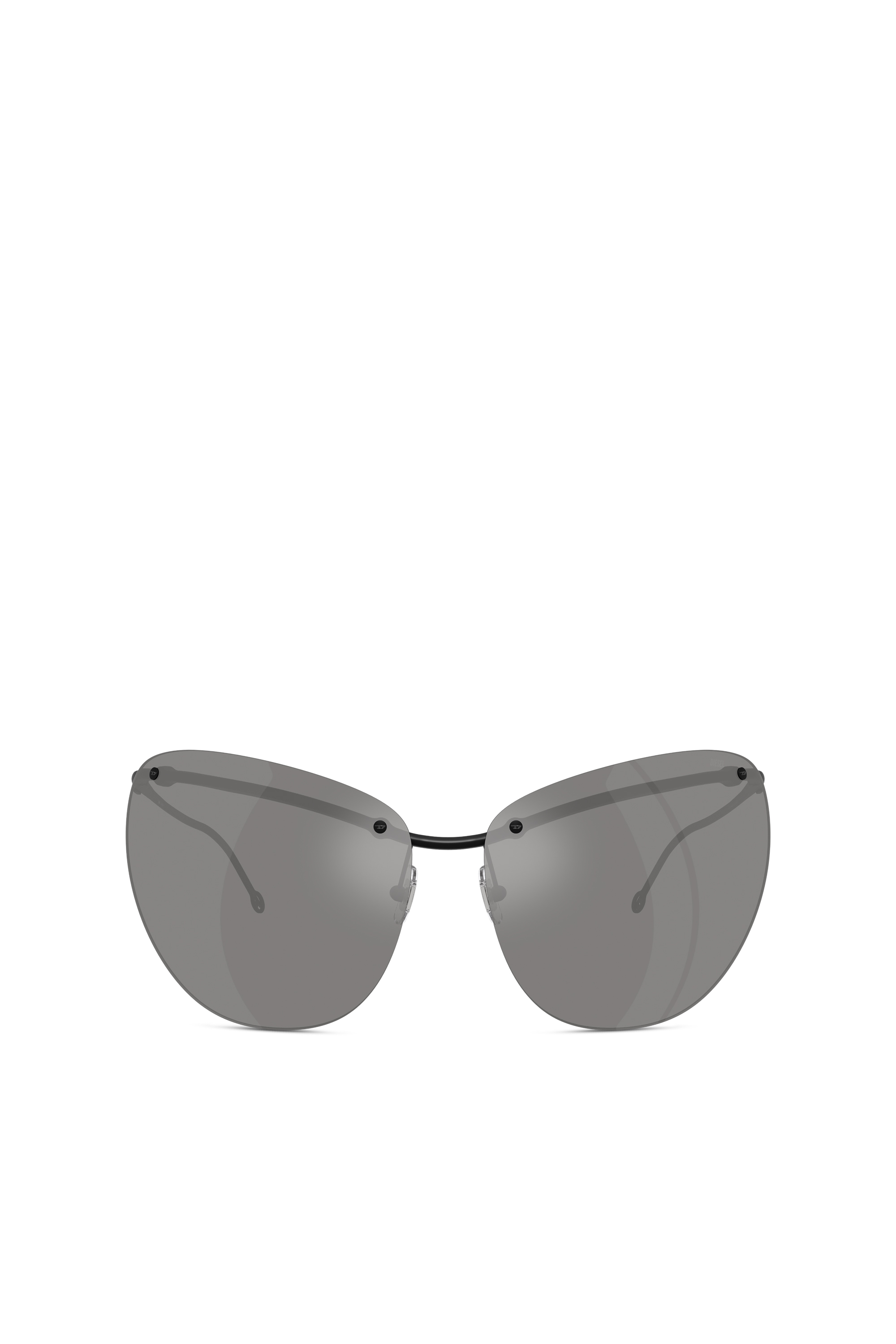 Diesel - 0DL1007, Unisex Sonnenbrille in Wraparound-Form in Grau - 2